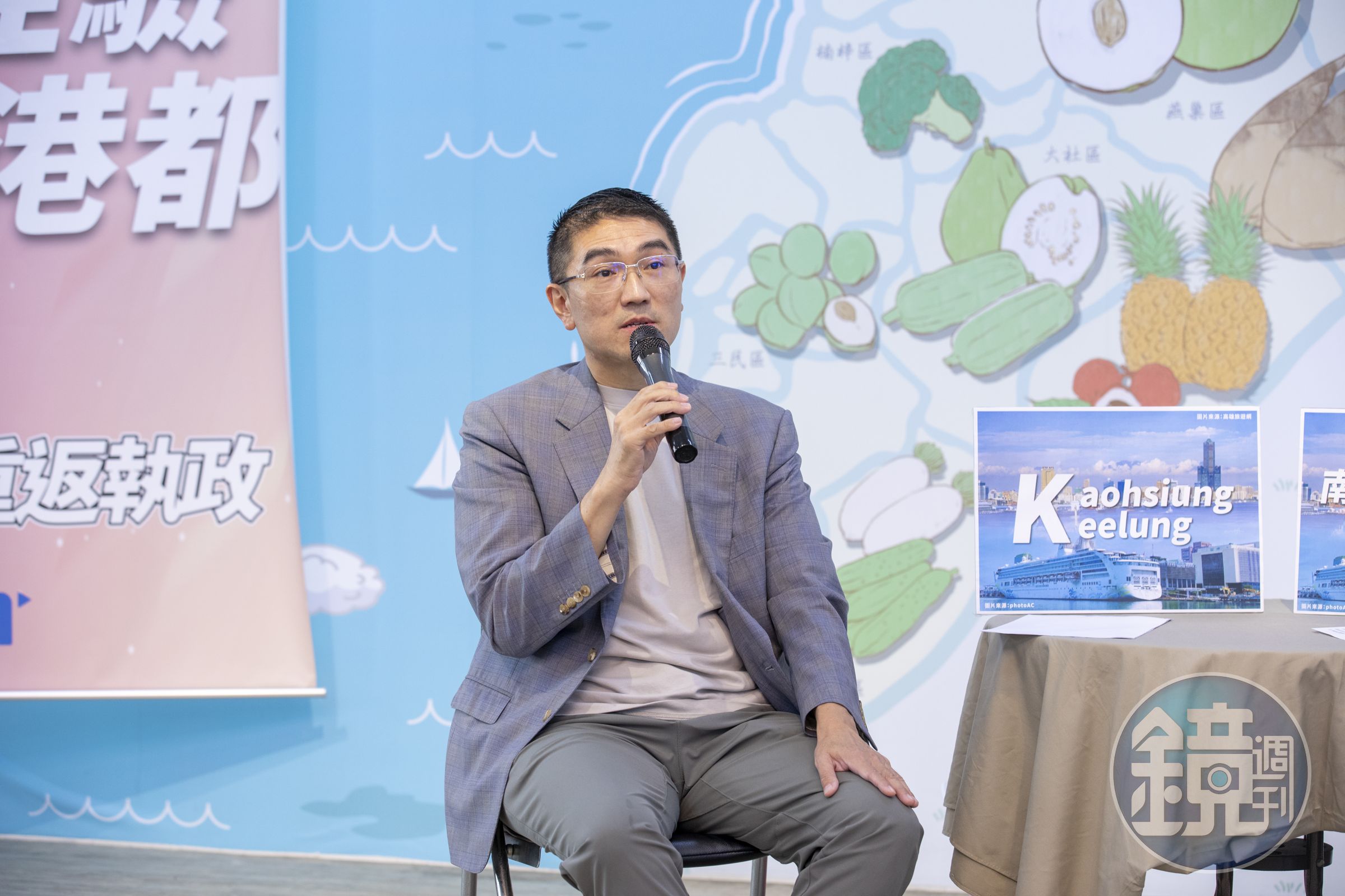 基隆市長謝國樑為發言人跟風時事哏發文道歉。(本刊資料照)