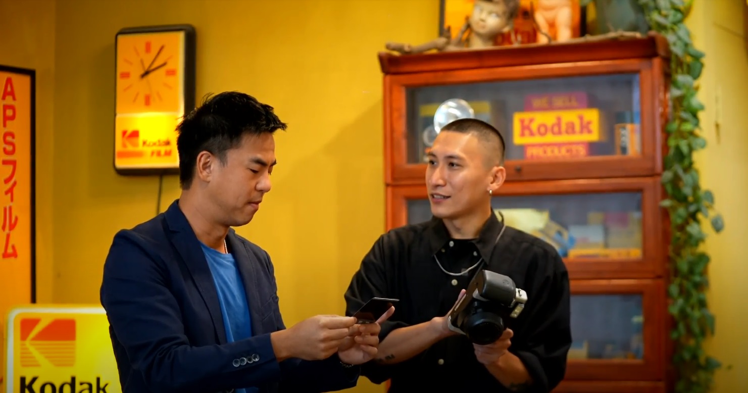 柯有倫代班主持《在台灣的故事》。（三立提供）