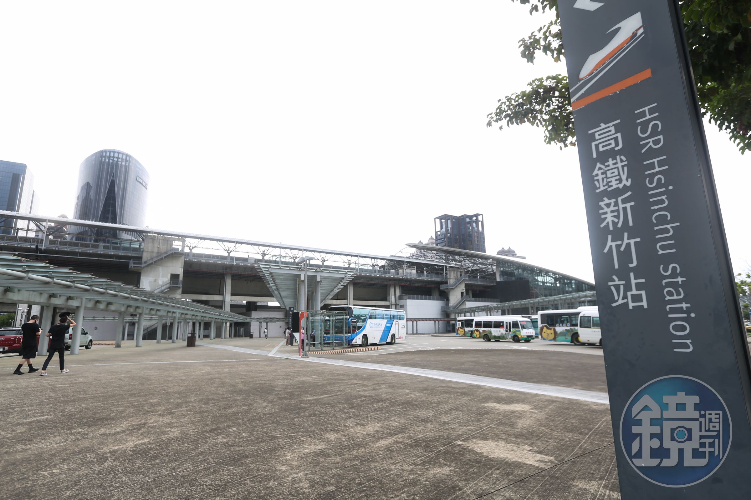 高鐵新竹車站道岔訊號異常，導致部分列車延誤的狀況。（本刊資料照）