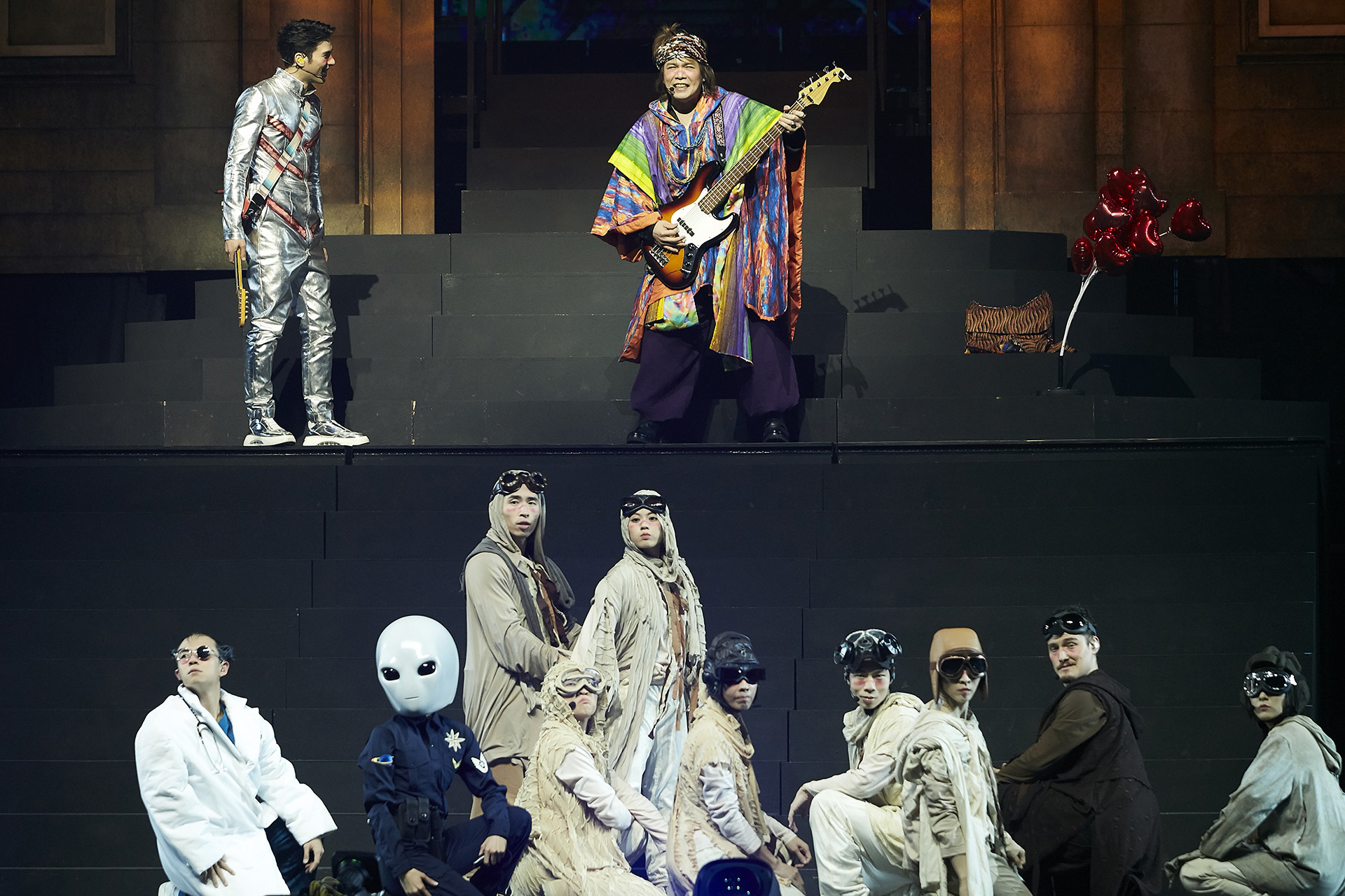 伍佰耗時3年的搖滾歌劇《成功之路》，3場首演引爆話題熱潮。（太空彈劇團提供）