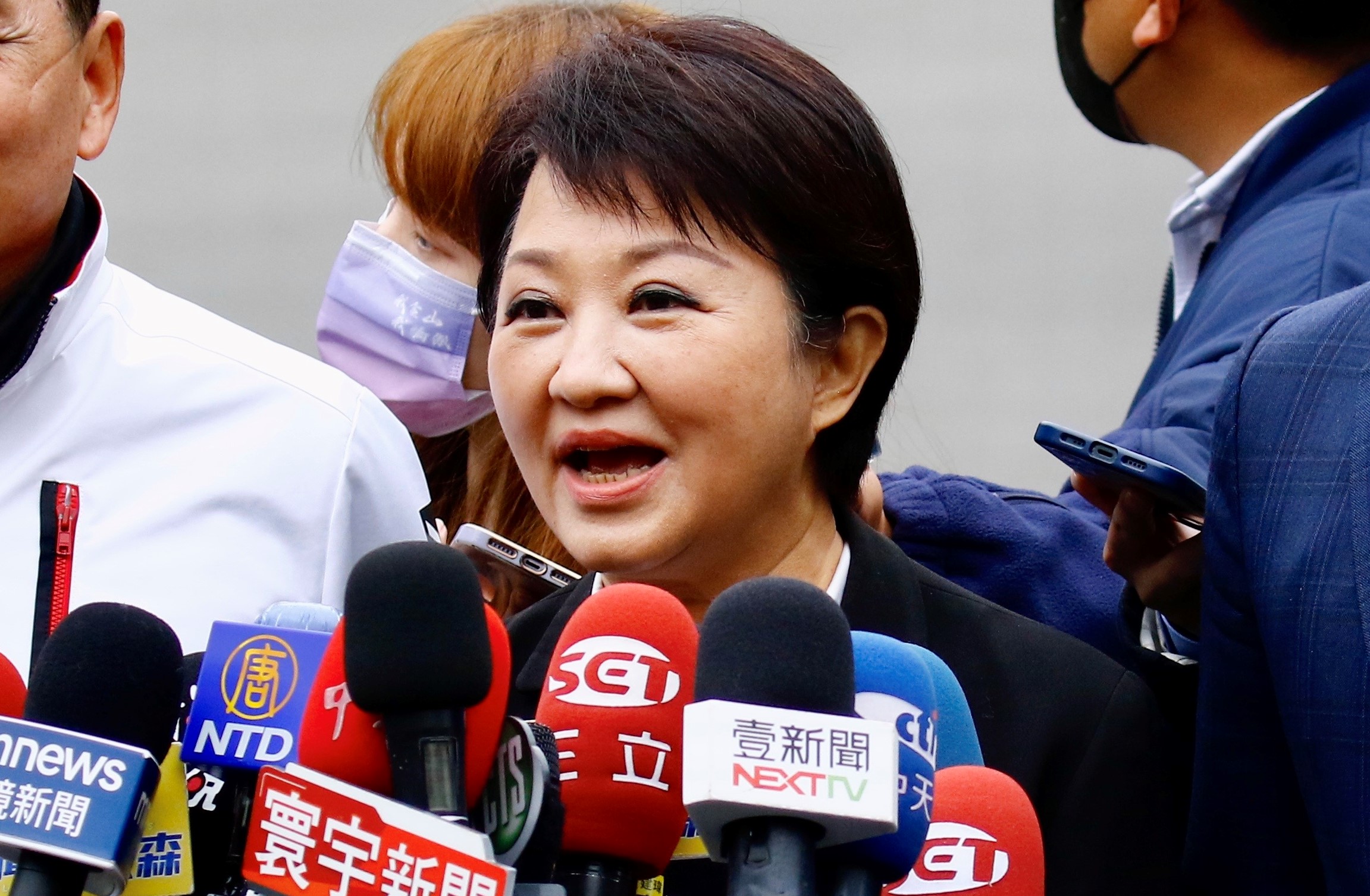 盧秀燕今再度出席行政院會，希望中央協助加速台中捷運工程核定。（本刊資料照）