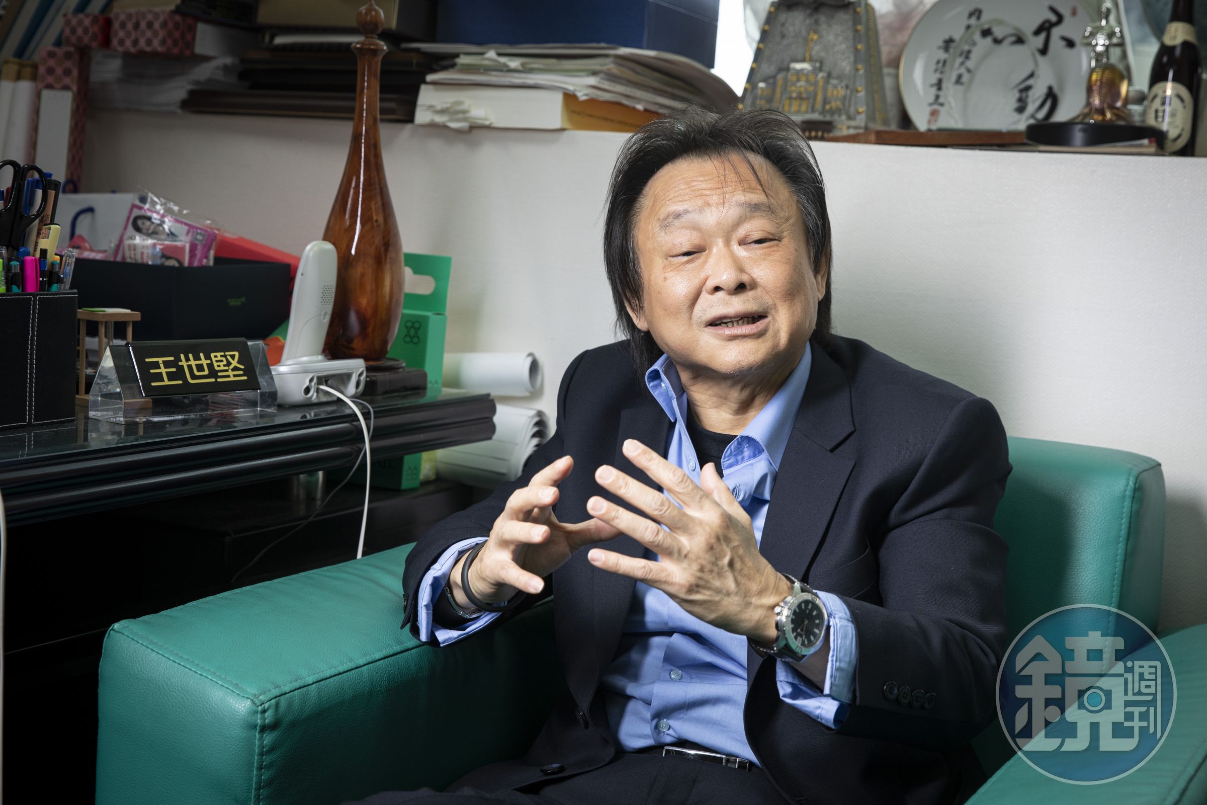 王世堅坦言，「我本來先前沒有考慮這件事情，但最近經過一些莫名其妙的打擊刺激後，我確實有在考慮」。（本刊資料照）