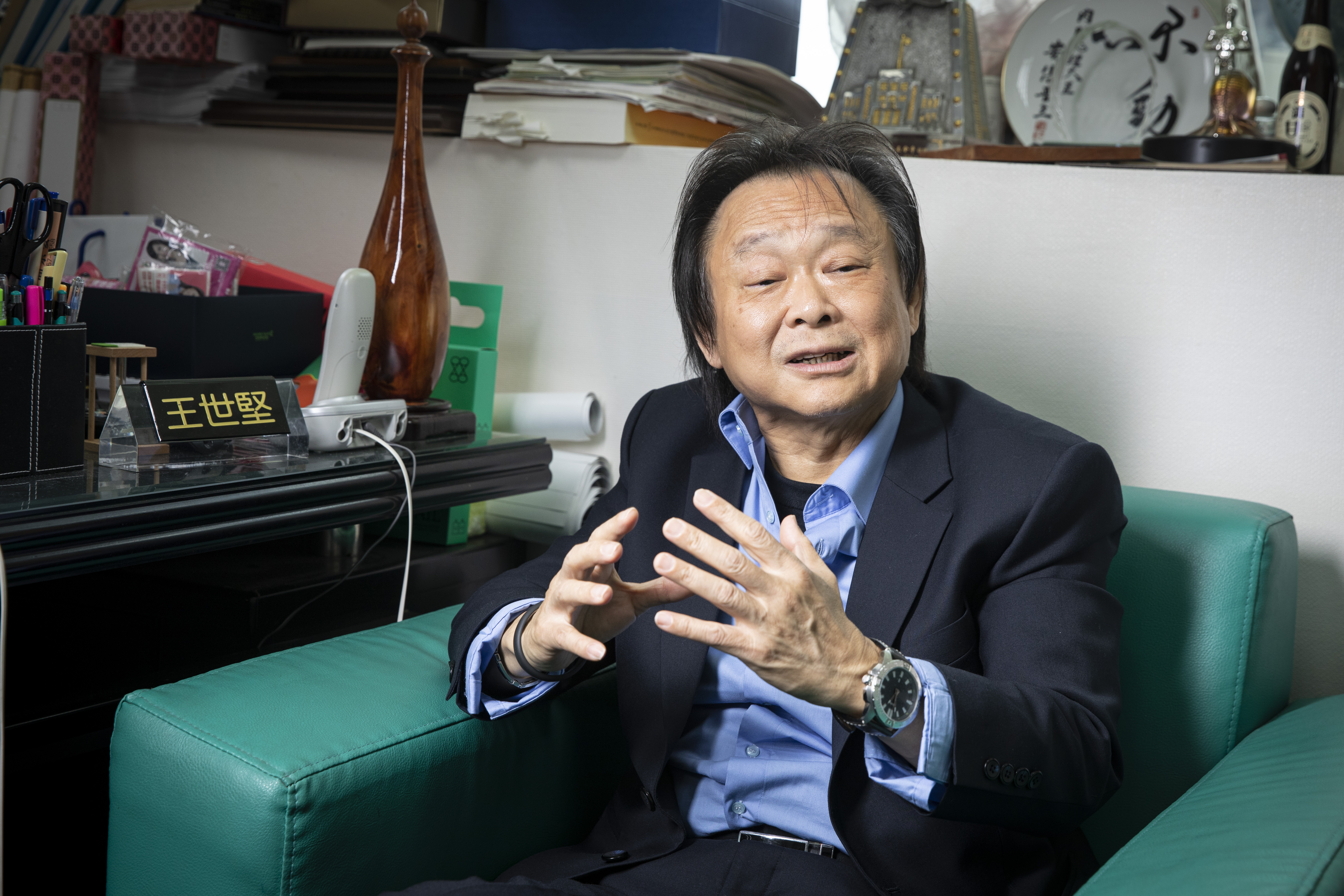 王世堅坦言，「我本來先前沒有考慮這件事情，但最近經過一些莫名其妙的打擊刺激後，我確實有在考慮」。（本刊資料照）