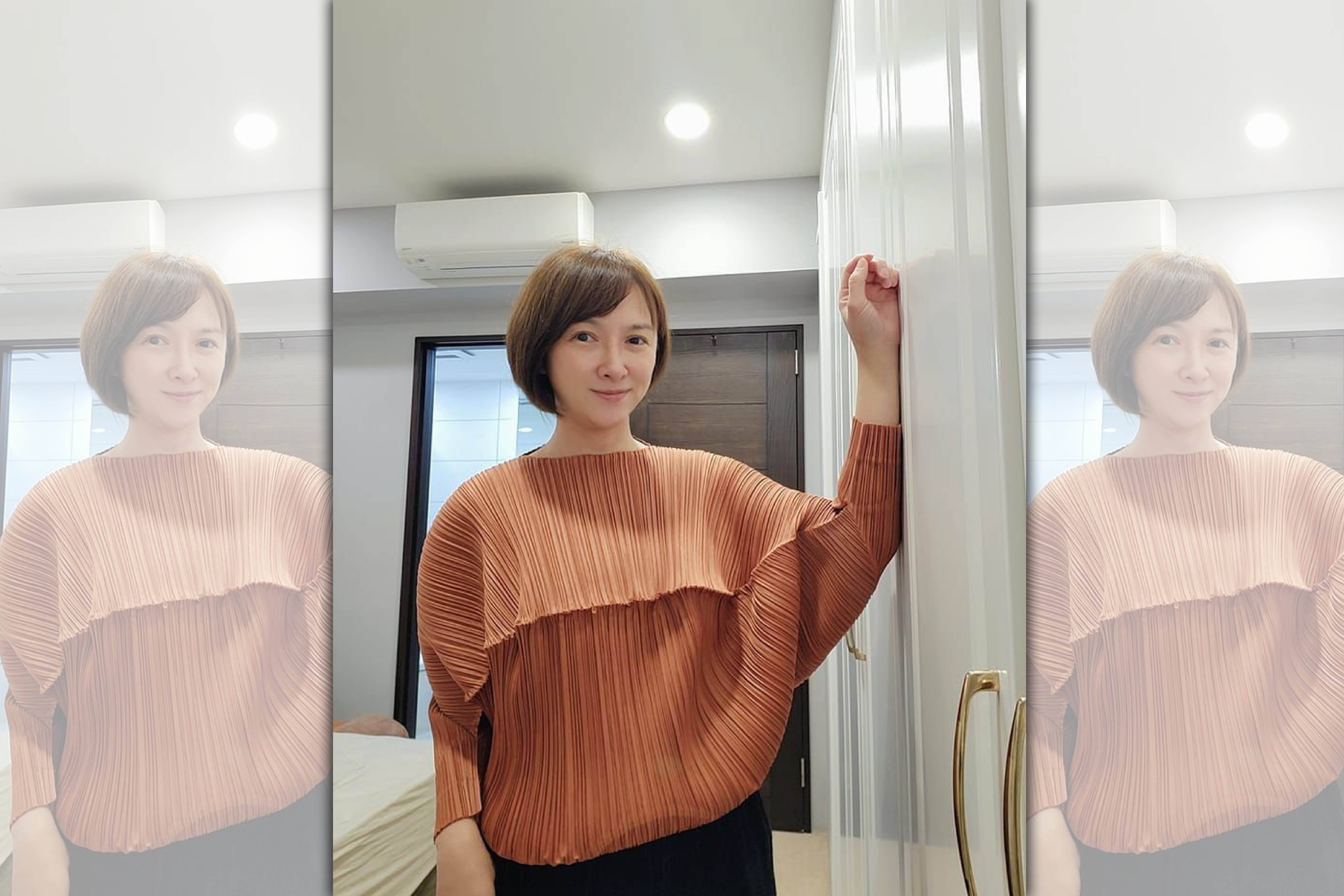 劉芯彤回憶起小時候的鄰居嗓門很大。（翻攝自劉芯彤臉書）