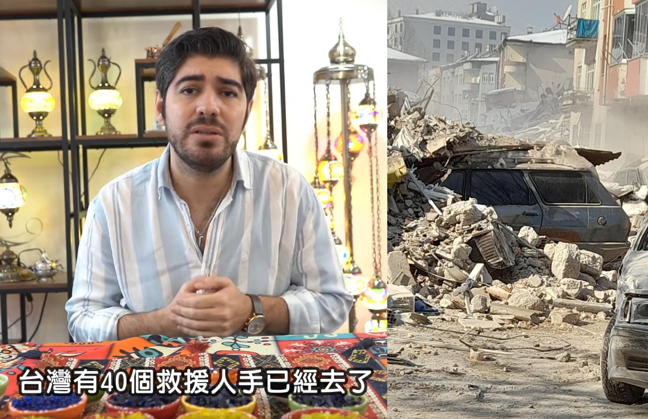 在台土耳其網紅圖佳有4名親戚在此次強震中過世、6名親友失蹤。（翻攝圖佳臉書）