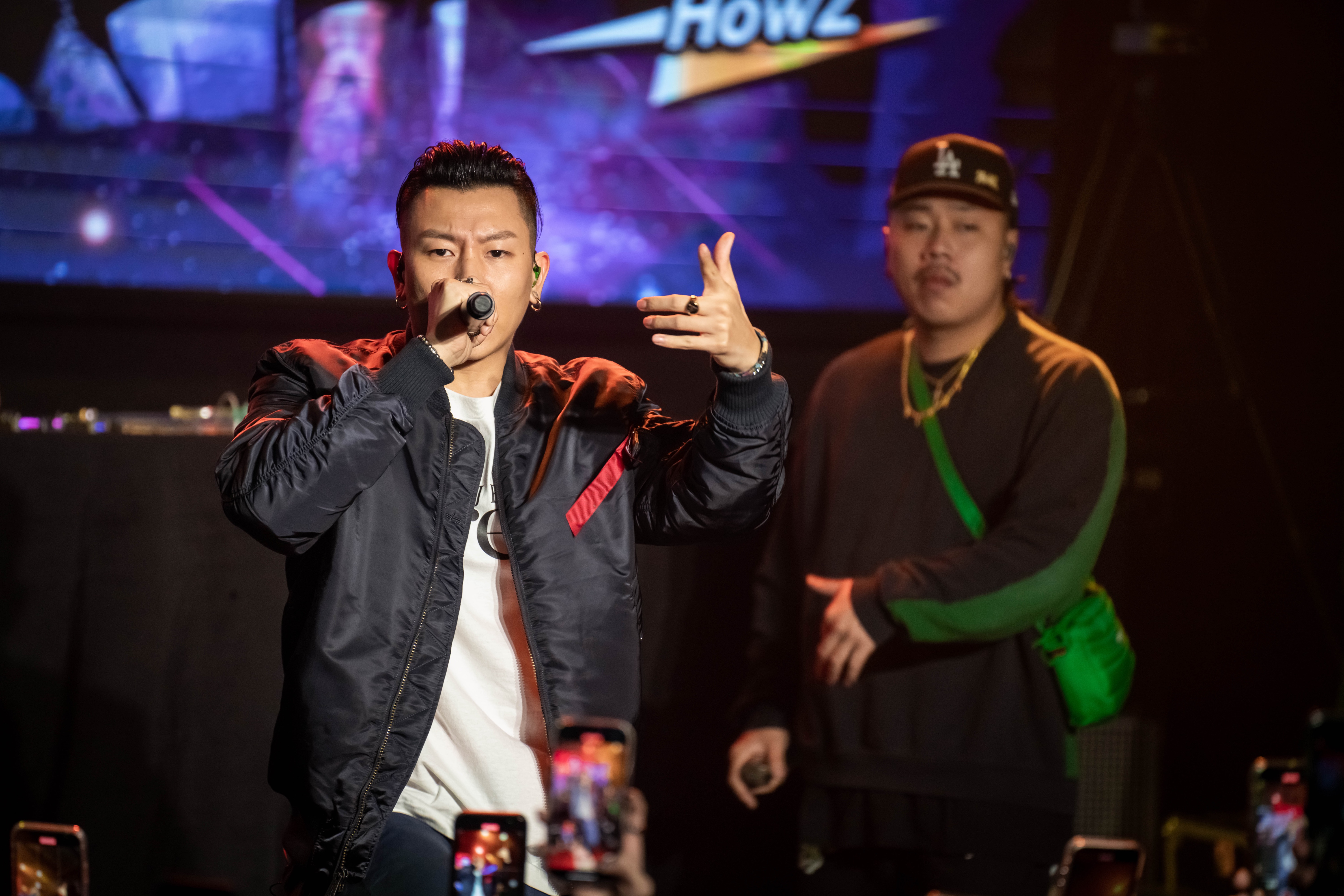 「行走費洛蒙」瘦子E.SO壓軸上台粉絲尖叫聲持續一分鐘以上冷靜不下來。（TOYOTA Taiwan 提供）