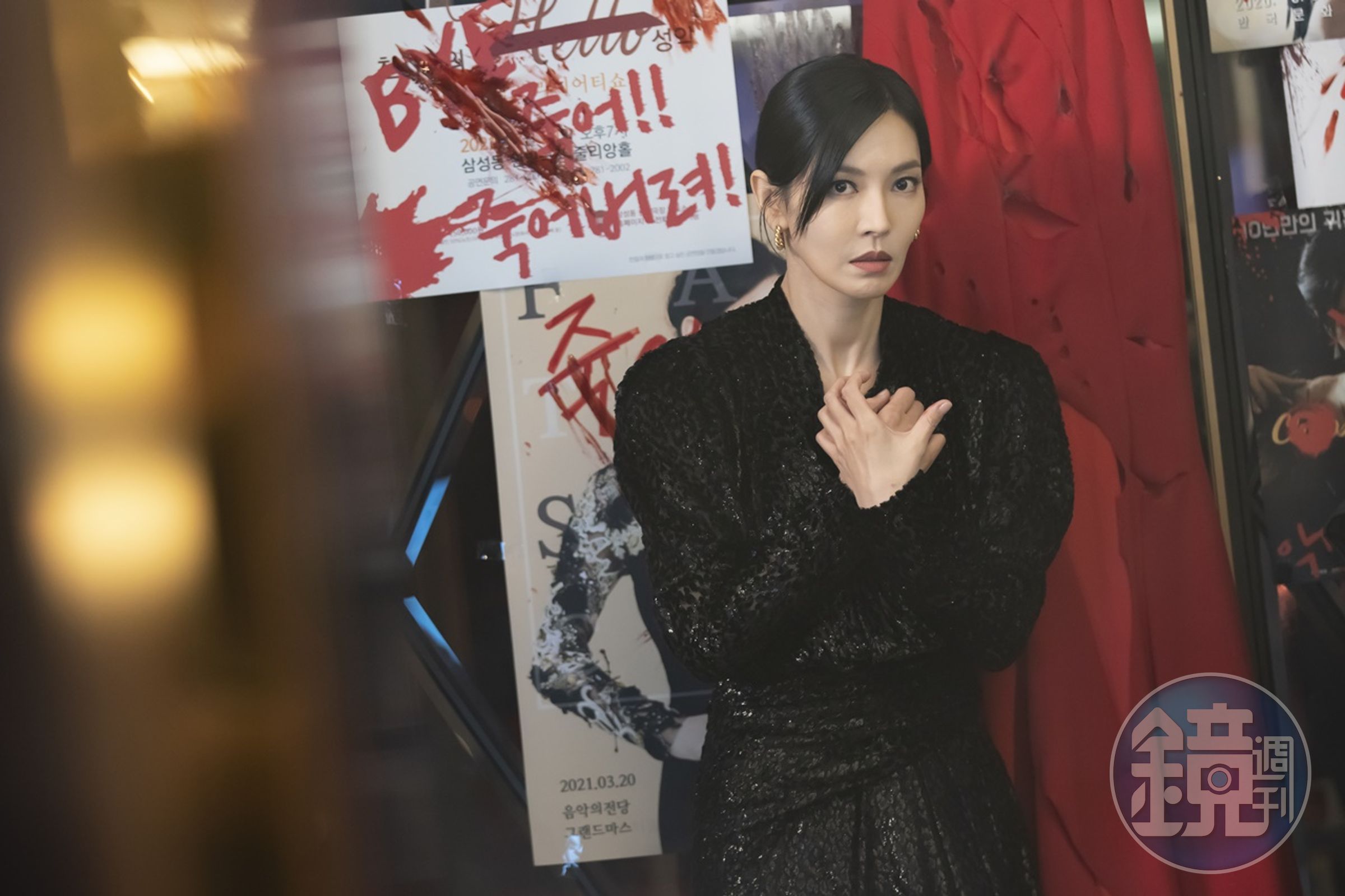 金素妍主演復仇劇《Penthouse上流戰爭》前後播出三季都寫下收視佳績。（愛奇藝國際站提供）