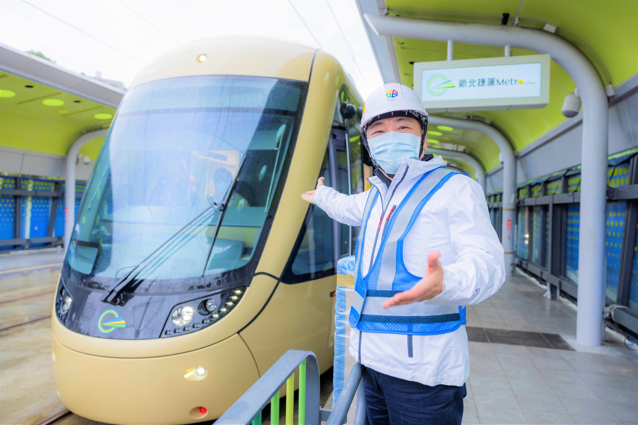 面對有關總統大選相關問題，侯友宜均未正面回應。（翻攝自侯友宜臉書）