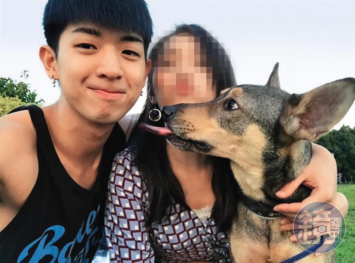 林亭翰和前女友交往約5年，從女方的社群網站上可見到過往甜蜜合照。（讀者提供）