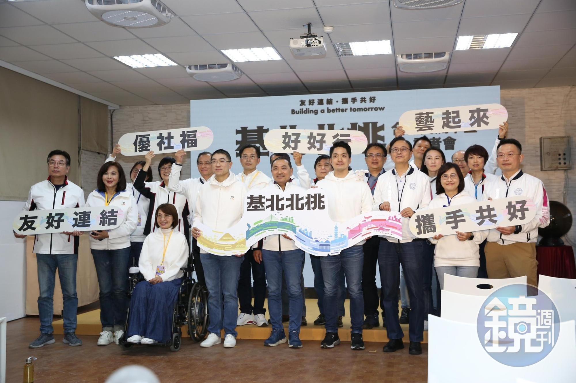 侯友宜、蔣萬安、張善政都有提及交通月票一事。