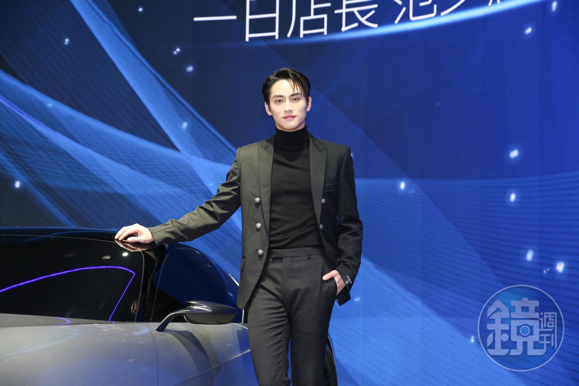 范少勳出席汽車活動,自曝開車時是異音魔人,對任何發出的聲音都會很焦慮。