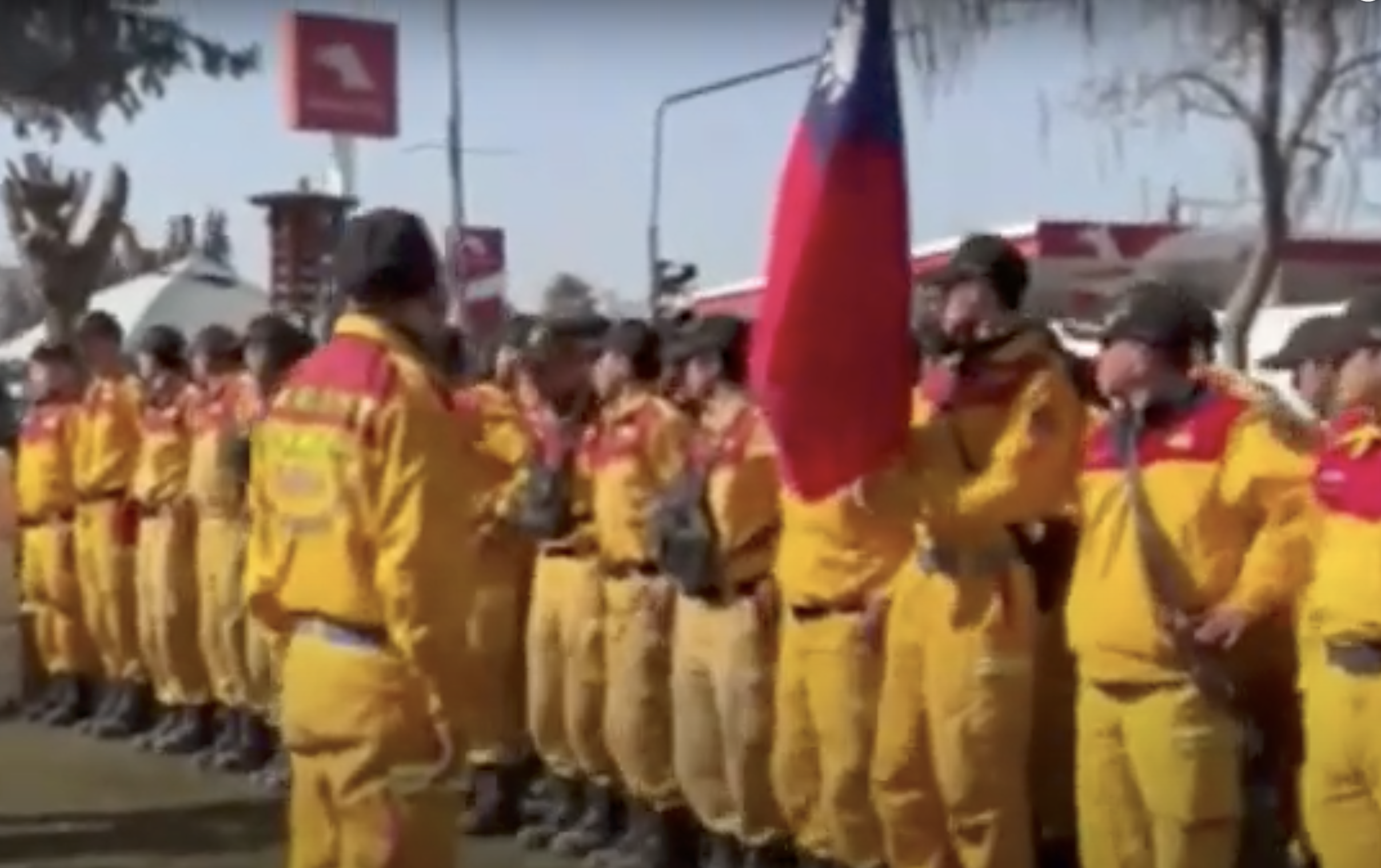 土耳其搜救任務結束，台灣搜救隊準備返國。（翻攝畫面）