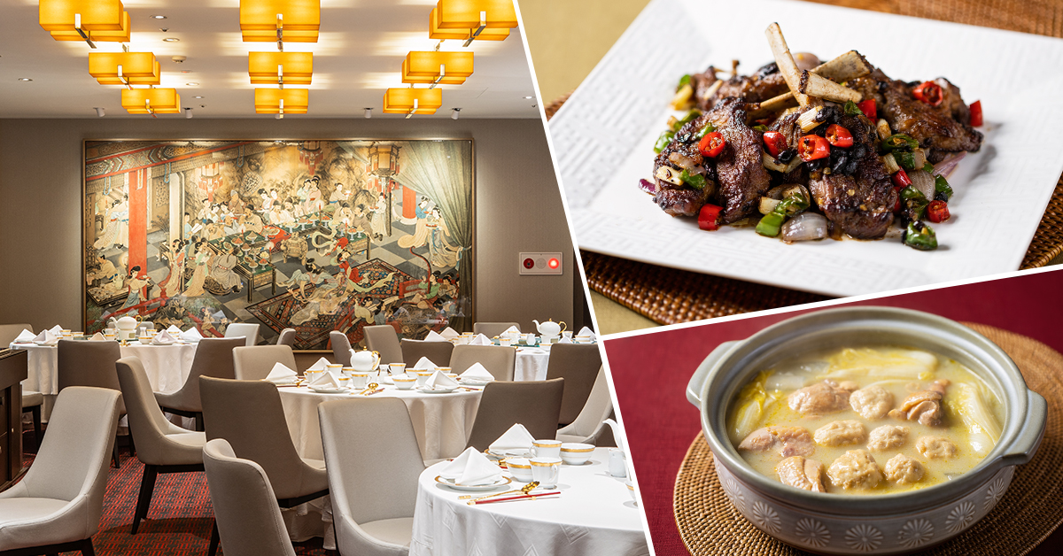 國賓中餐廳林建龍主廚精選10道明星菜餚，將經典好味道端上餐桌！