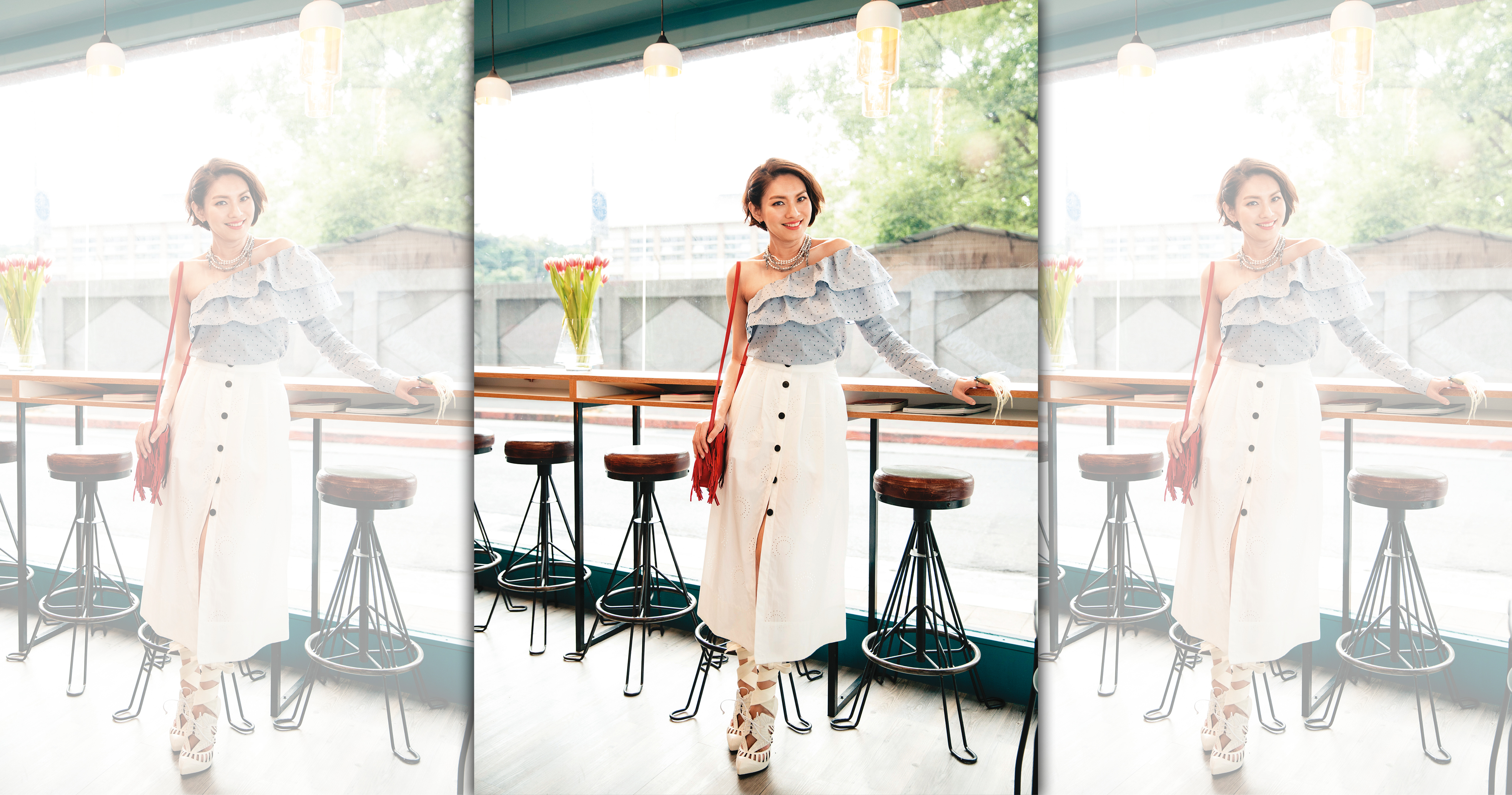 林佳儀出道超過20年，身材樣貌還是維持不錯。