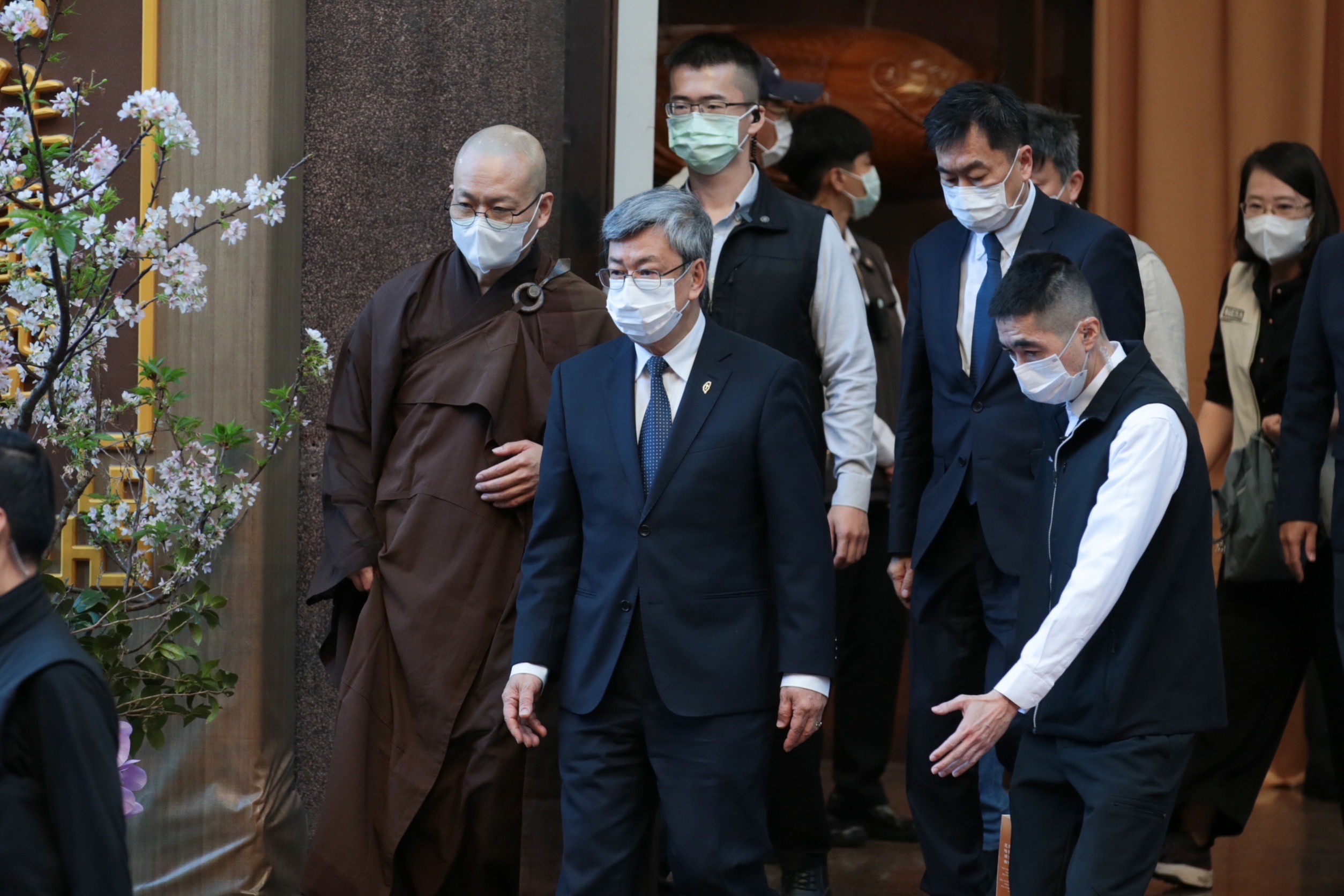 陳建仁解釋，中共官員之所以無法來台，是因為沒有遵照、尊重我方過往建立的機制申請。