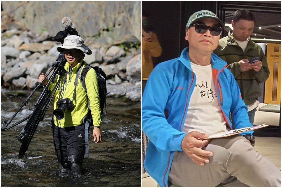麥覺明平日上山紀錄影像，近期將為《山椒魚來了》主題曲〈Morni〉獻出MV處女秀。（大麥影像傳播工作室提供）