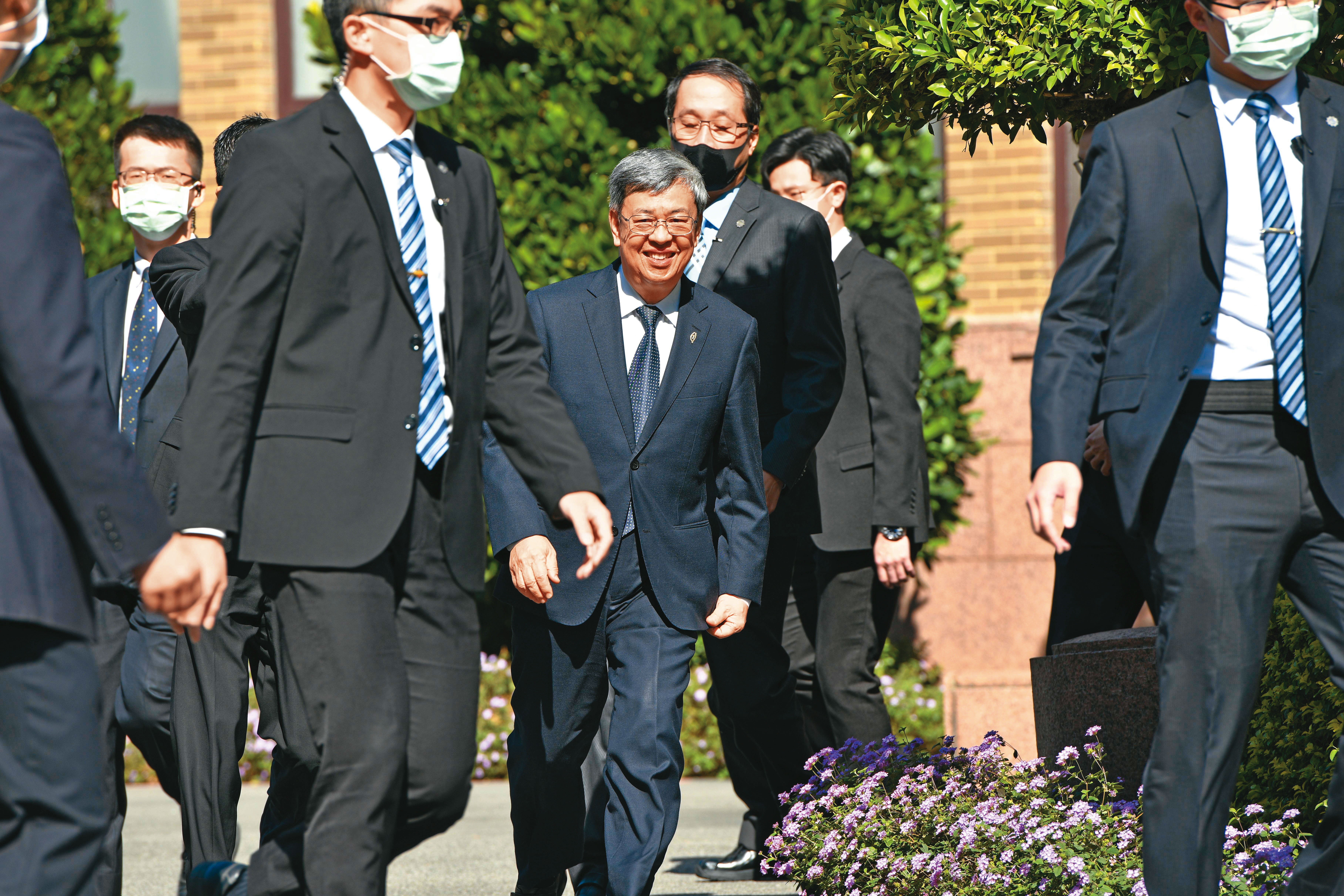 新閣揆陳建仁（圖）柔軟和緩，不見殺氣，走的是武當派路數，迥異於蘇貞昌的硬橋硬馬。