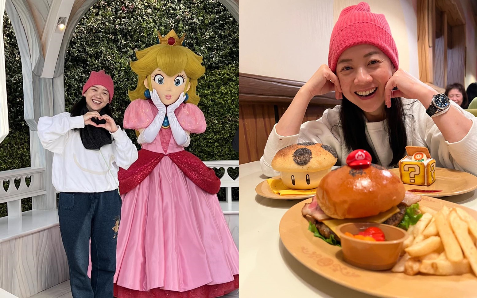 曾寶儀飛到日本大阪環球影城歡慶50歲生日。（翻攝自曾寶儀臉書）