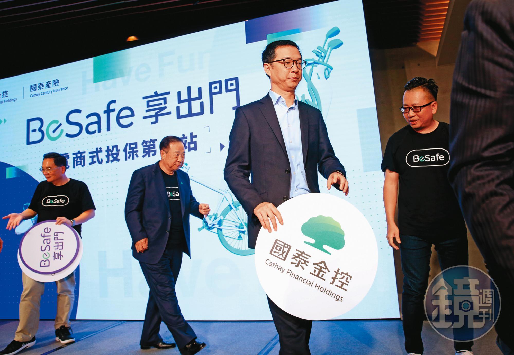 蔡宗翰是蔡宏圖長子，是國泰金數位轉型的總舵手。