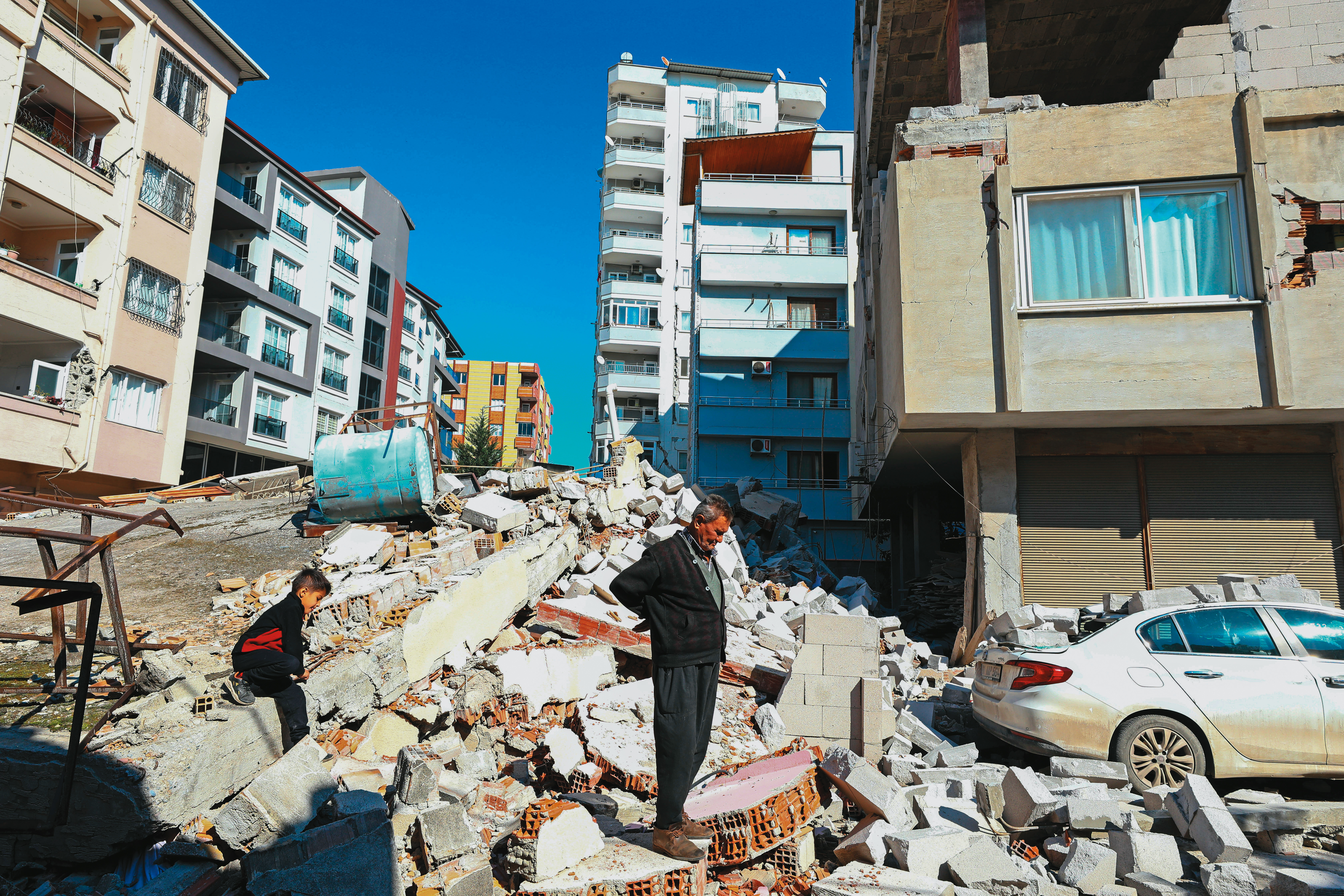 土耳其與敘利亞邊界6日發生規模7.8大地震，造成上萬人流離失所。（本刊資料照）