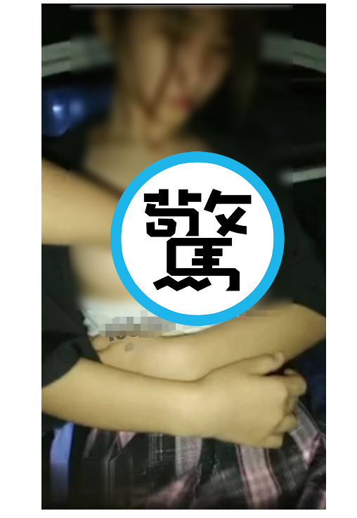 少女與多名男子直播野外活春宮。(翻自629cgw.com)