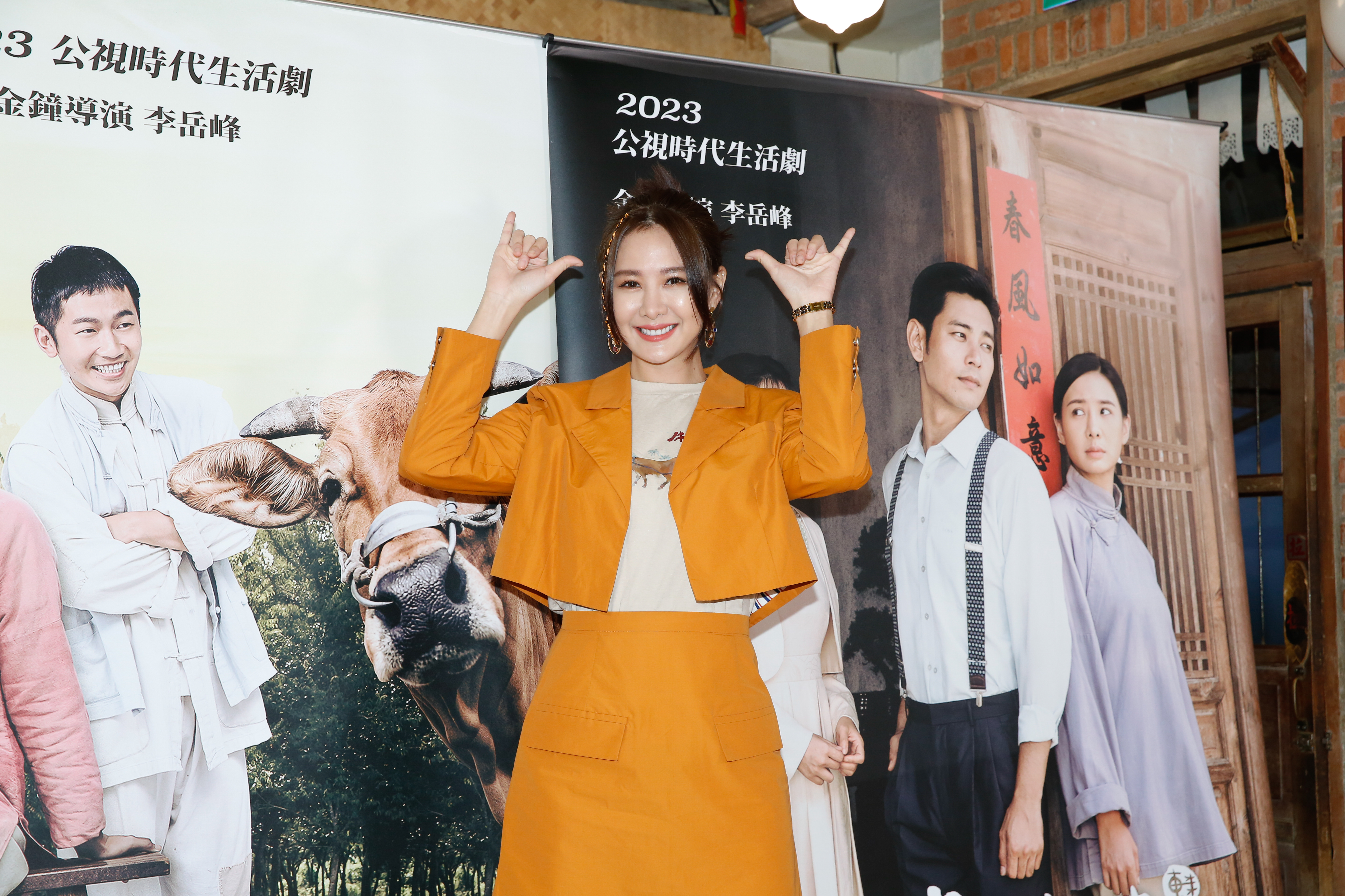 安心亞飾演苦情農婦命運多舛。 