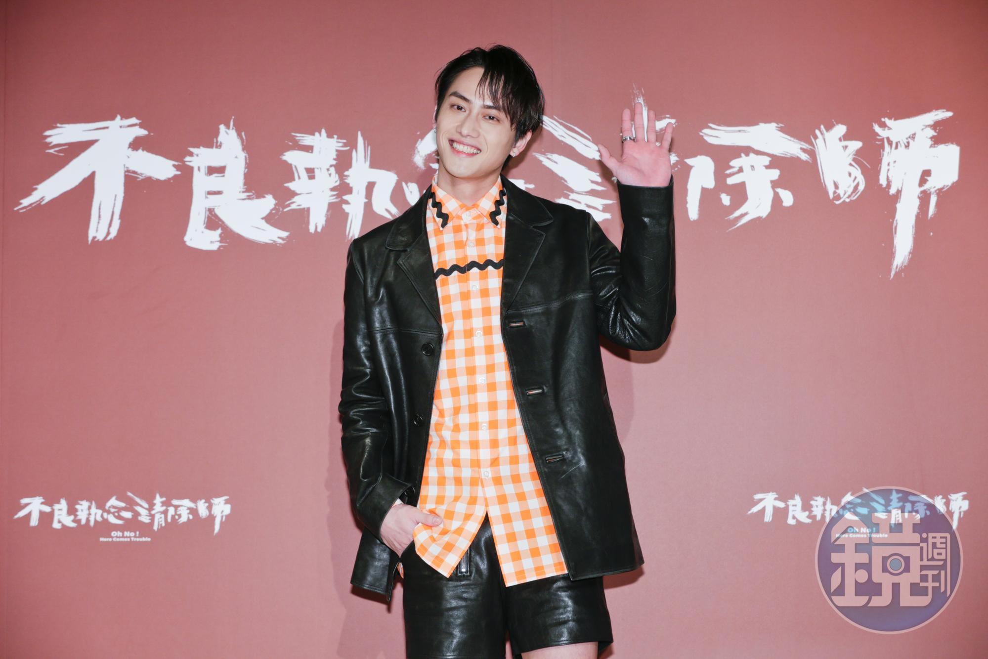 范少勳出席記者會後,才透過公關發稿宣布婚訊。