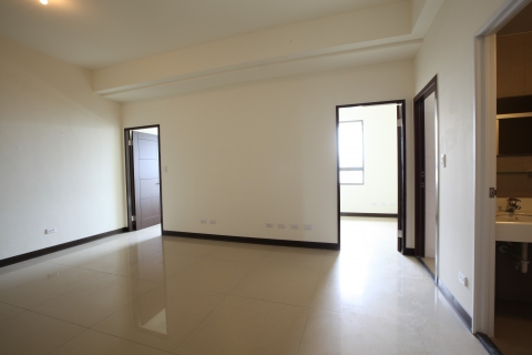 板橋浮洲合宜住宅出租住宅2房客廳實景照。（營建署提供）