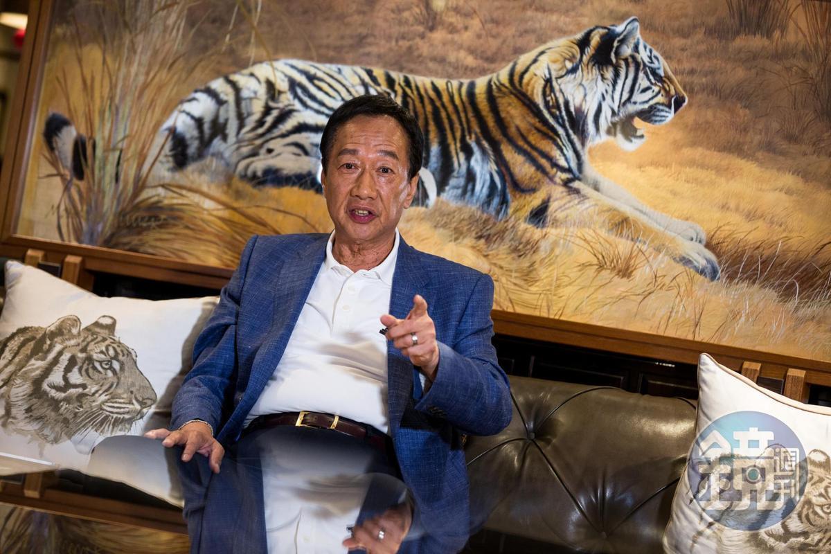 對於總統大選，郭台銘鬆口能為台灣做事義不容辭。（本刊資料照）