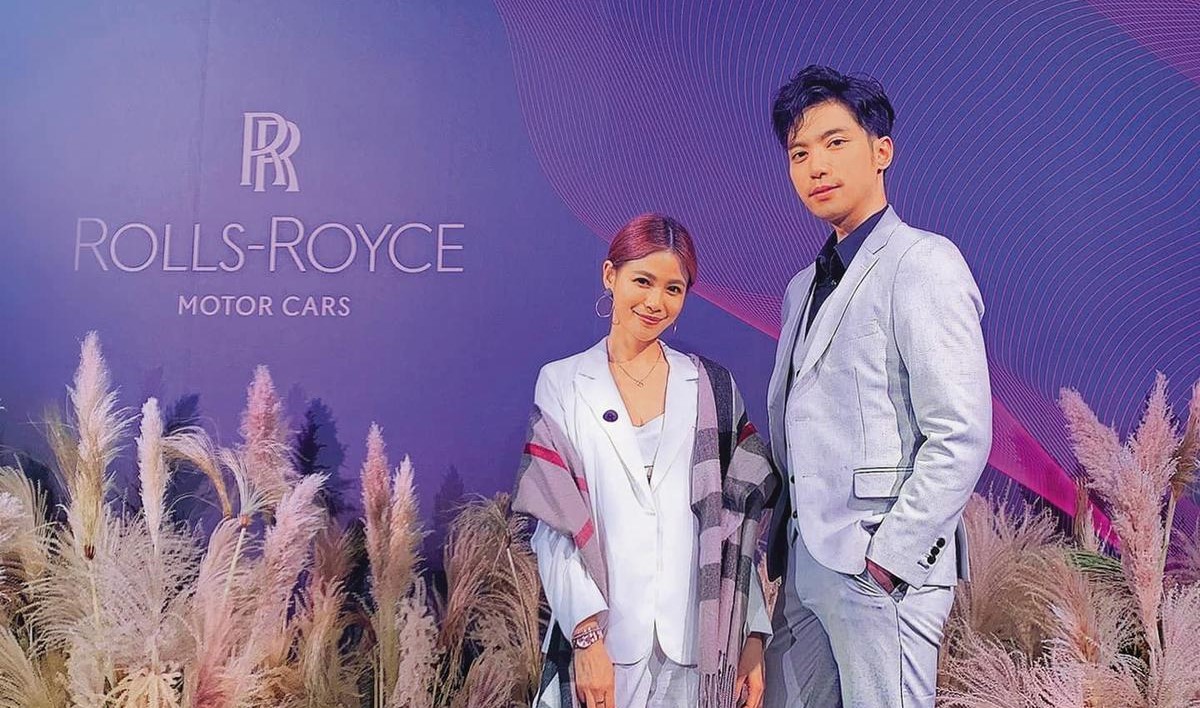 蘿莉塔與戴偉智元旦才剛剛正式公開戀情。（翻攝自戴偉智臉書）