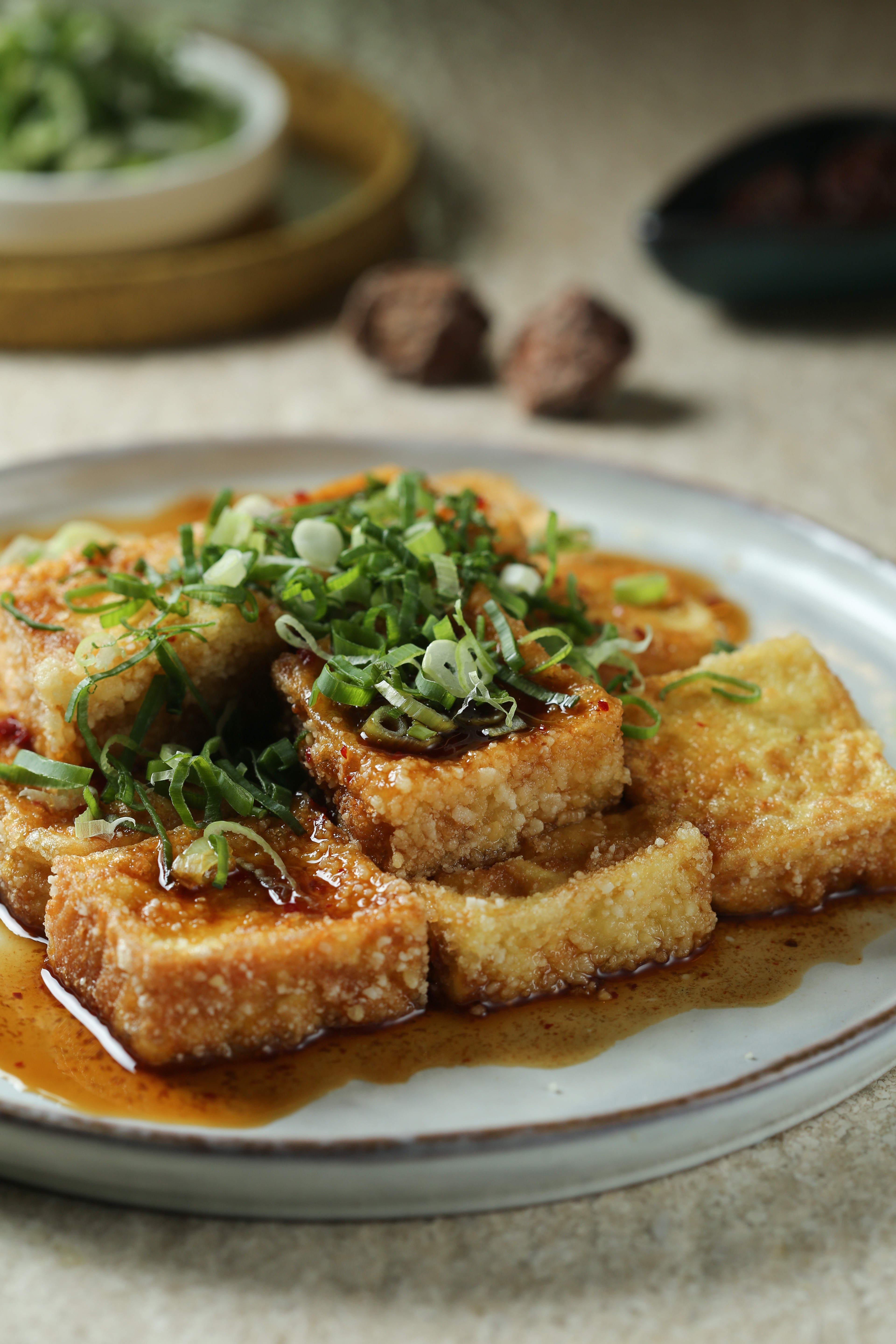 「老皮嫩肉」被老闆欽點為毛蔬最強蔬食。(250元/份)