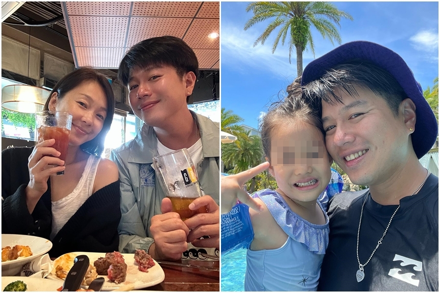 演藝圈夫妻檔李易和六月育有一雙兒女。（翻攝自李易臉書）