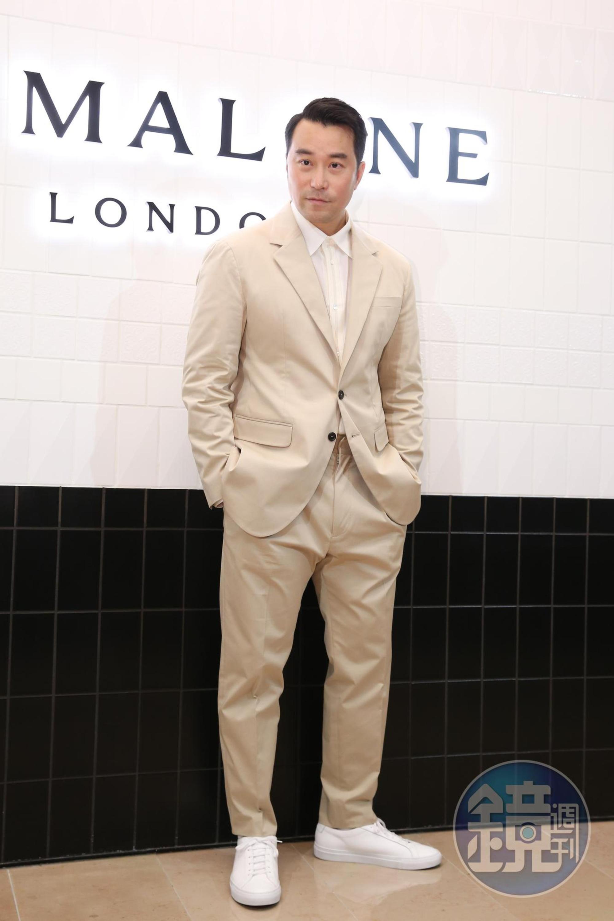 張孝全現身Jo Malone London的台北101的全球旗艦店開幕。