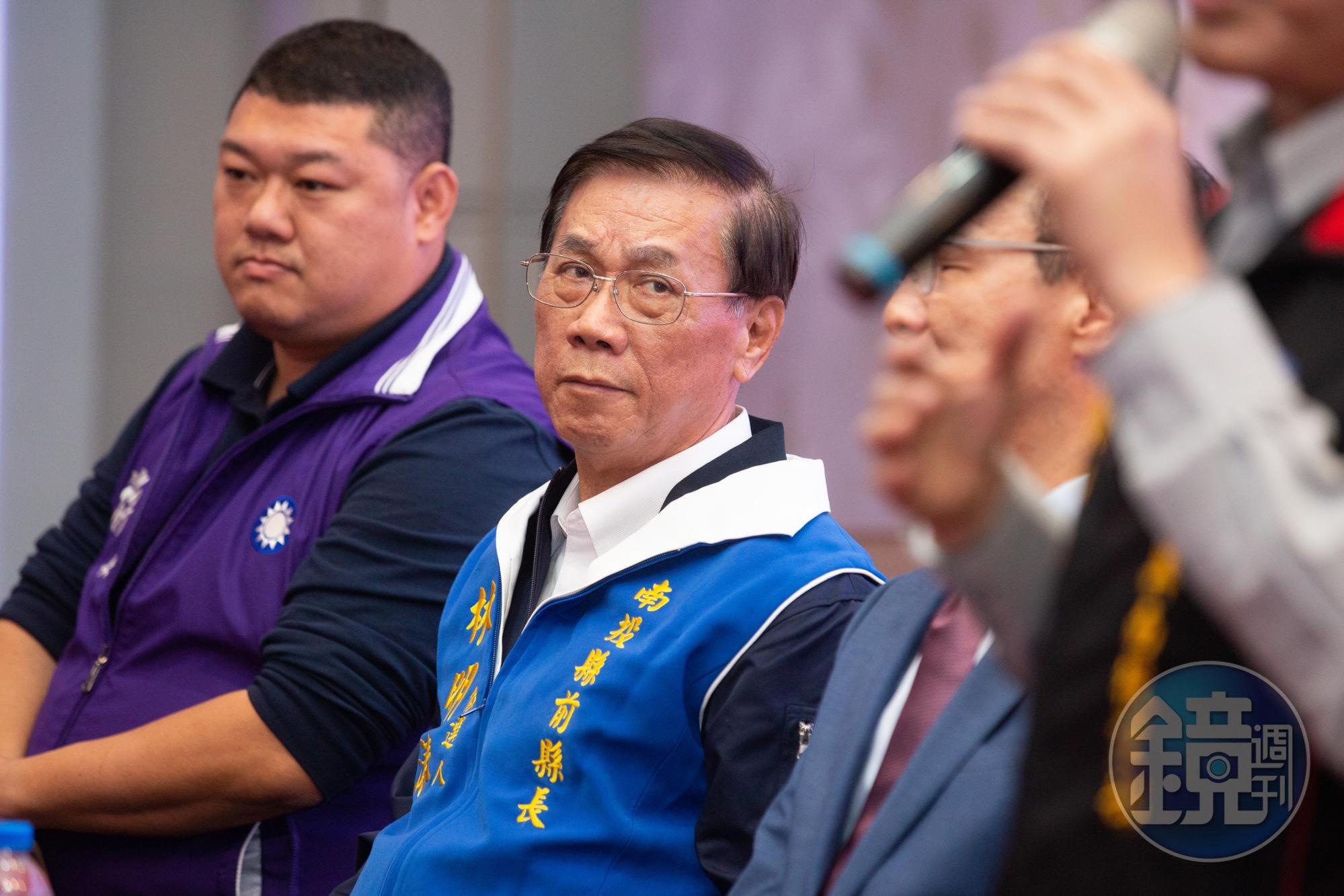 前南投縣長、藍營立委參選人林明溱(圖)遭爆論文抄襲。