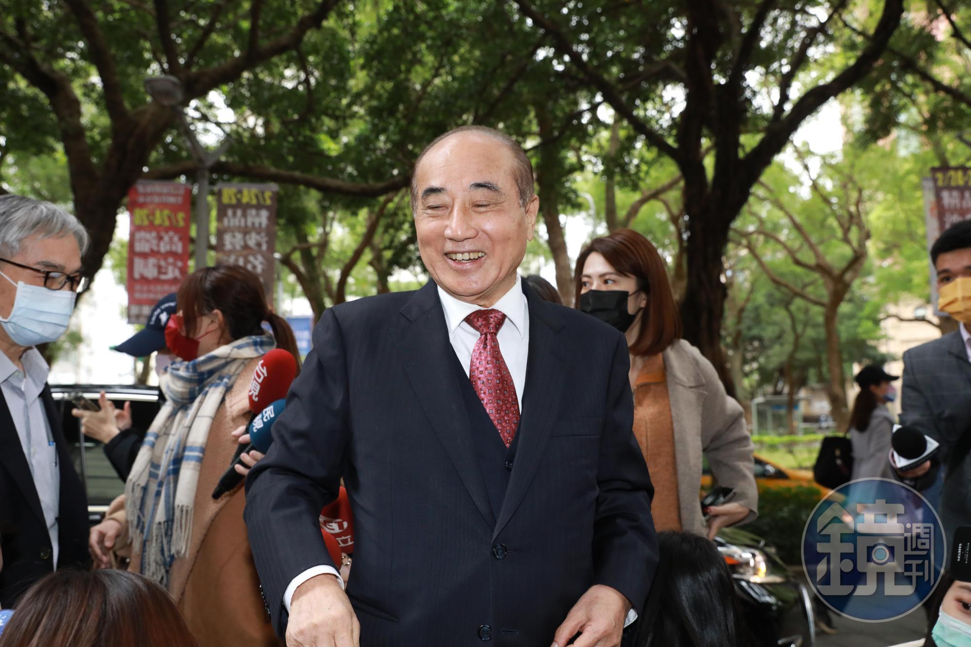 王金平週二才見郭台銘，週三又參加郭邀請的春酒，引發外界關注。（本刊資料照）