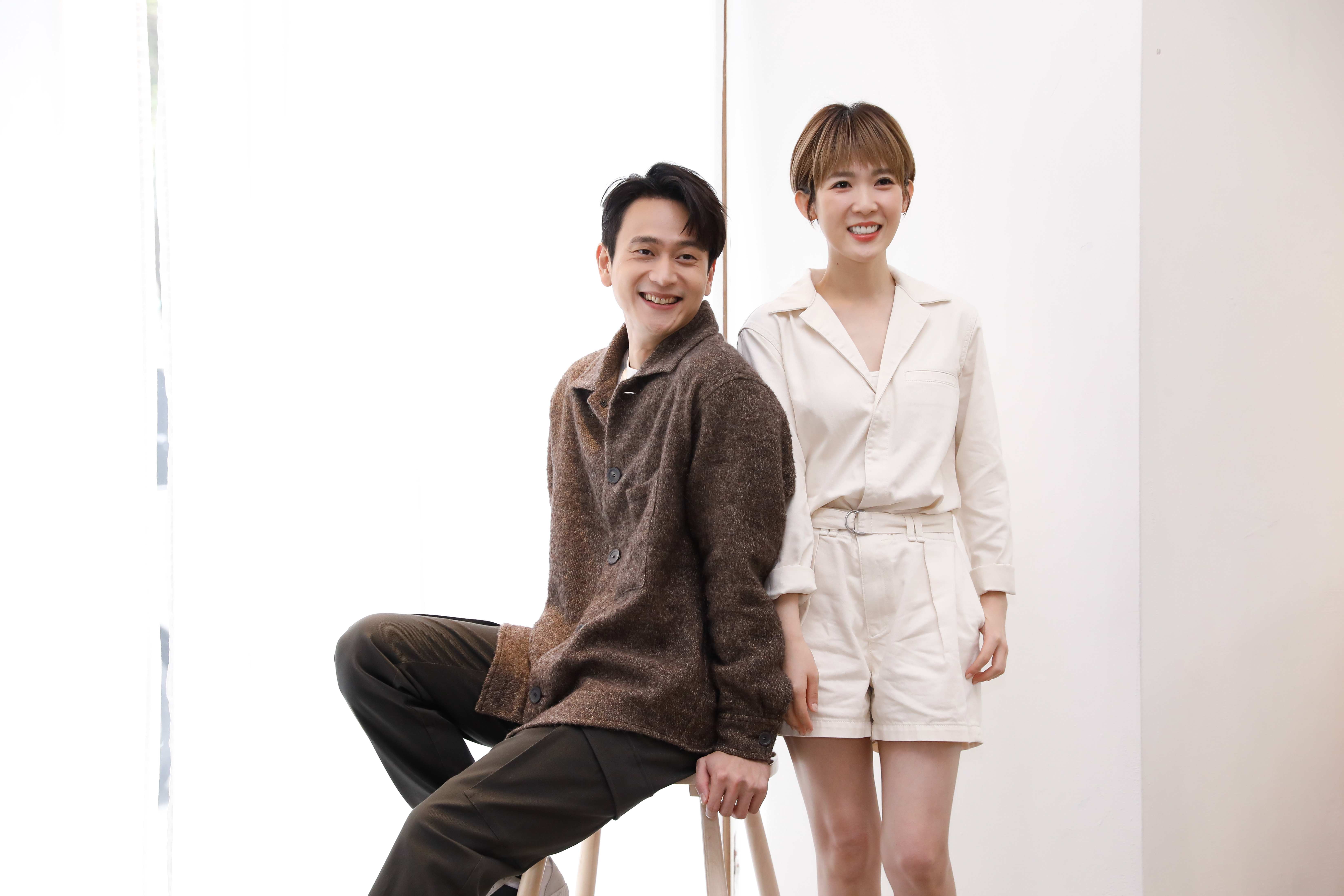 劉冠廷、孫可芳一起演出舞台劇《呼吸》，劉冠廷認為伴侶關係更進一步。