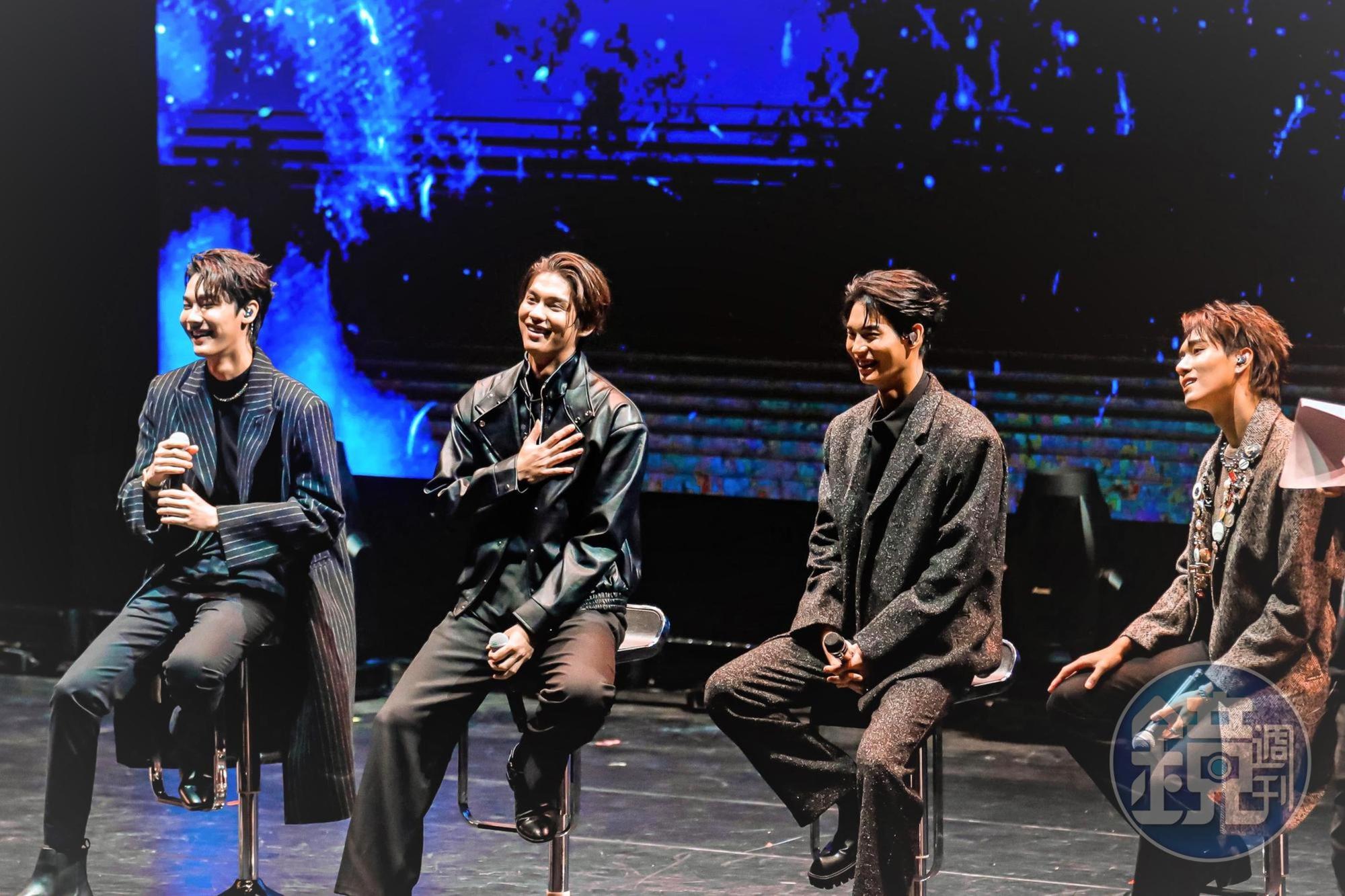4人月初在台北國際會議中心舉辦「Shooting Star Asia Tour in Taipei」見面會,吸引3,000粉絲到場。(讀者提供)