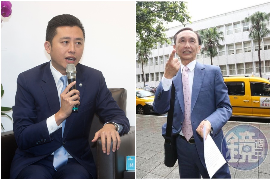 對於吳子嘉（右）評論「新竹棒球場弊案」遭林智堅（左）提出誹謗告訴，結果今天出爐。（本刊資料照）