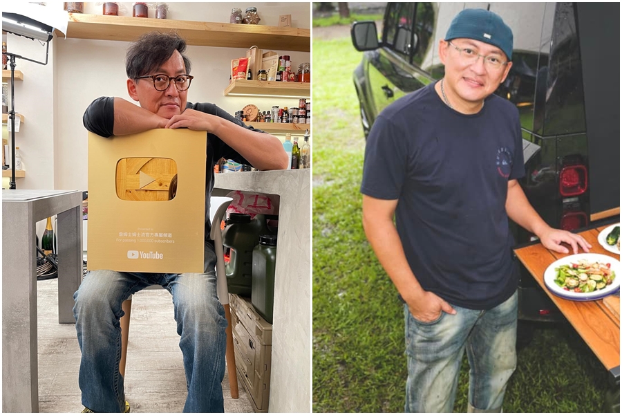 詹姆士的YouTube頻道突破百萬訂閱，網友認為轉型相當成功。（翻攝自詹姆士臉書）