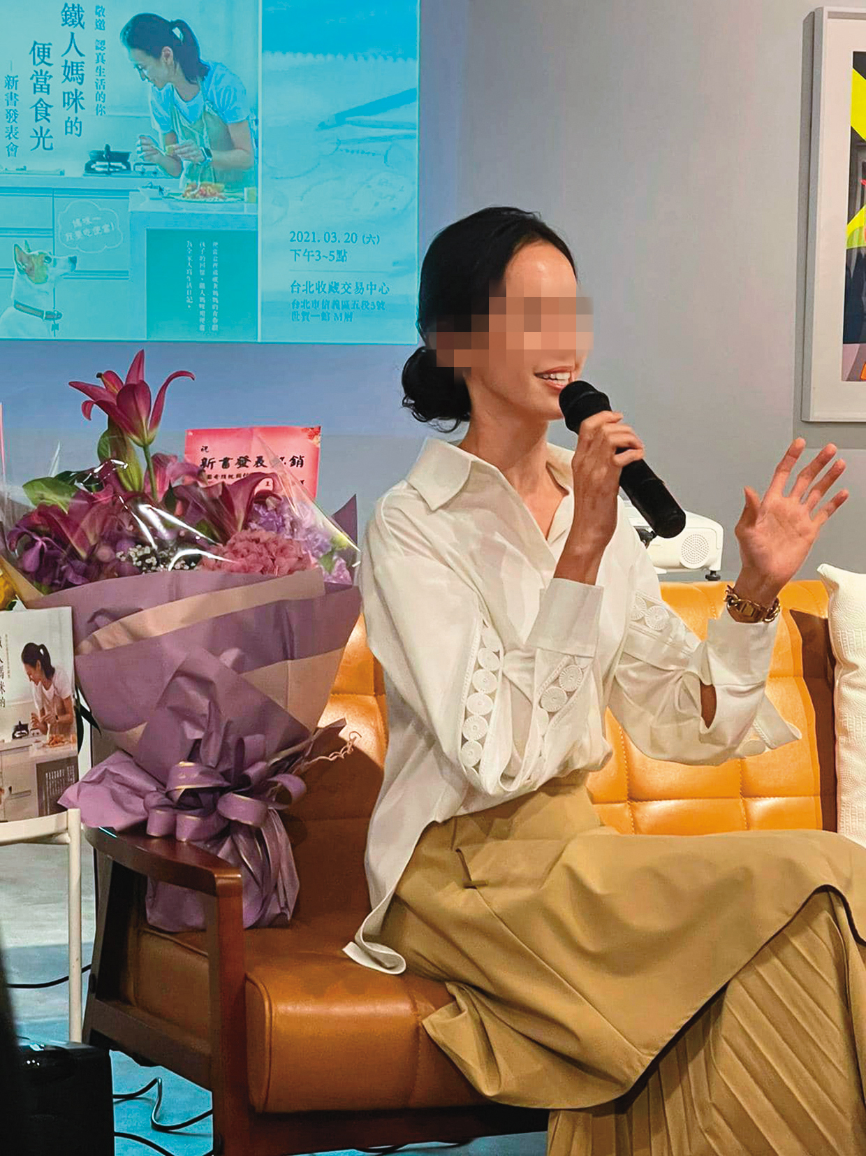 蔡女是蔡依林的堂妹,清秀的外型有家族遺傳。(翻攝自蔡女臉書)
