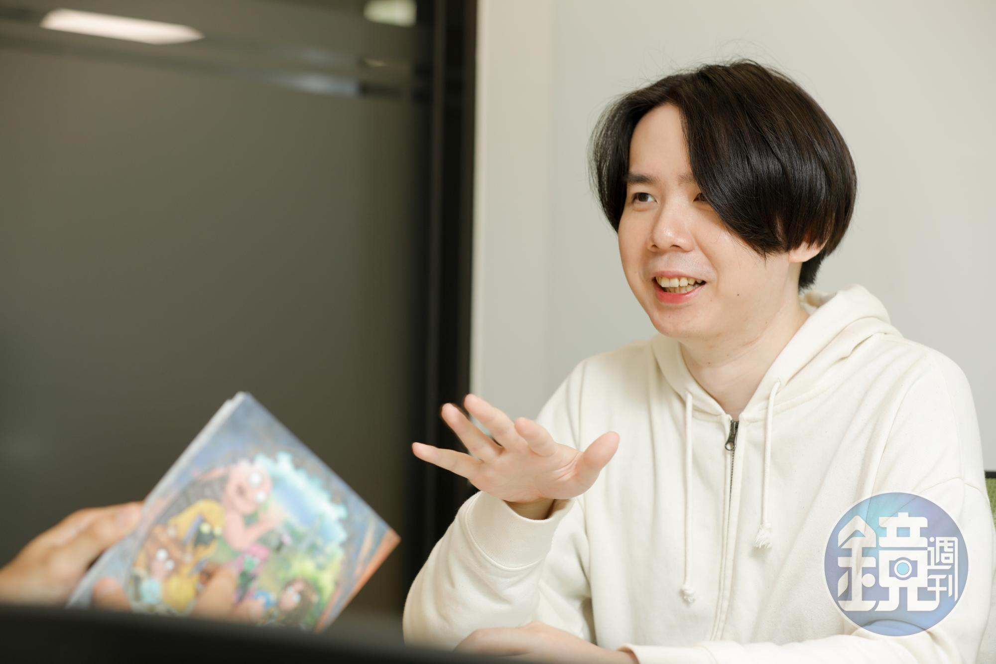 賴惟智創作的《成為奪心魔之必要》創下台漫在海外最高募資金額。