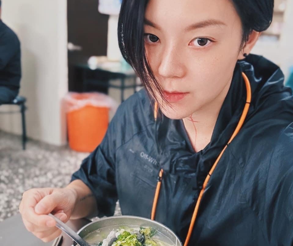 歐陽靖經常在臉書分享台南生活及美食,深受粉絲喜愛。(翻攝自歐陽靖臉書)