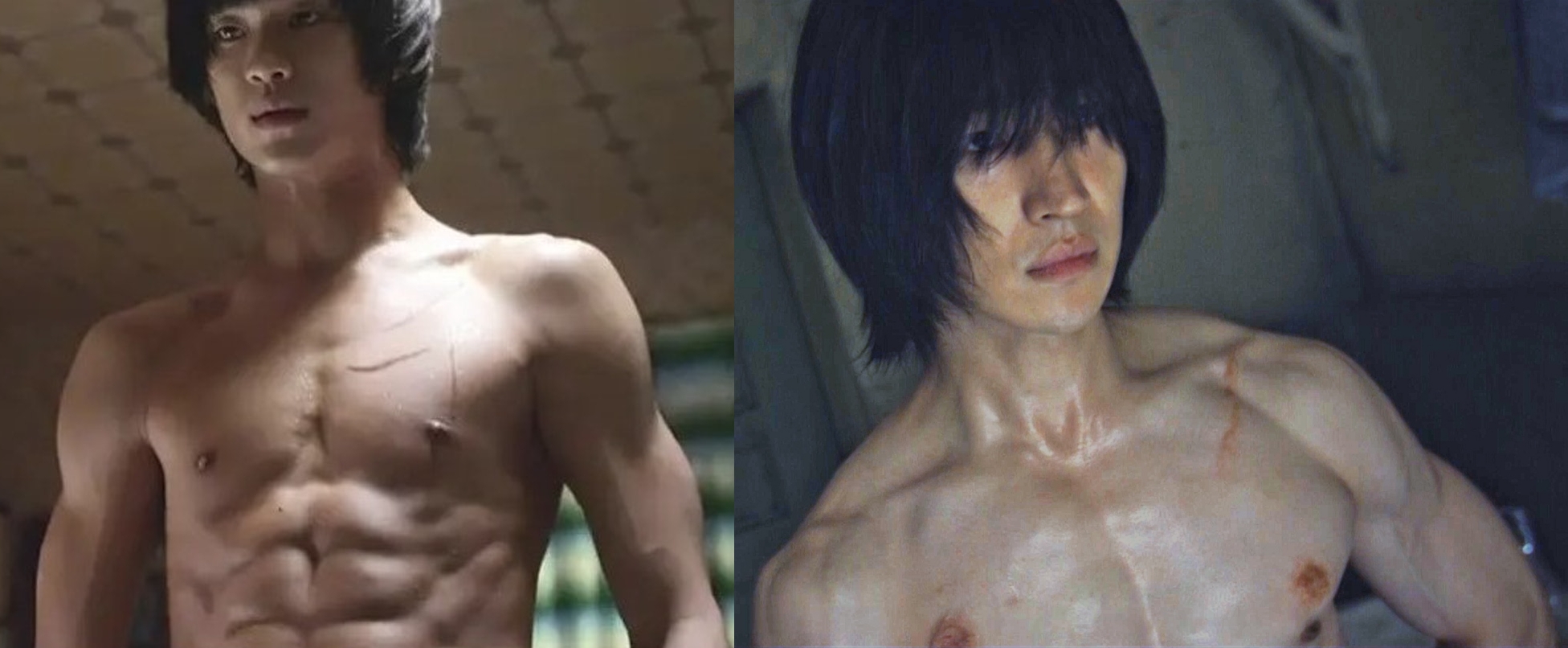 李帝勳《模範計程車》第二季練得精實竟「撞肌」金秀賢。（左網路圖片，右friDay影音提供）