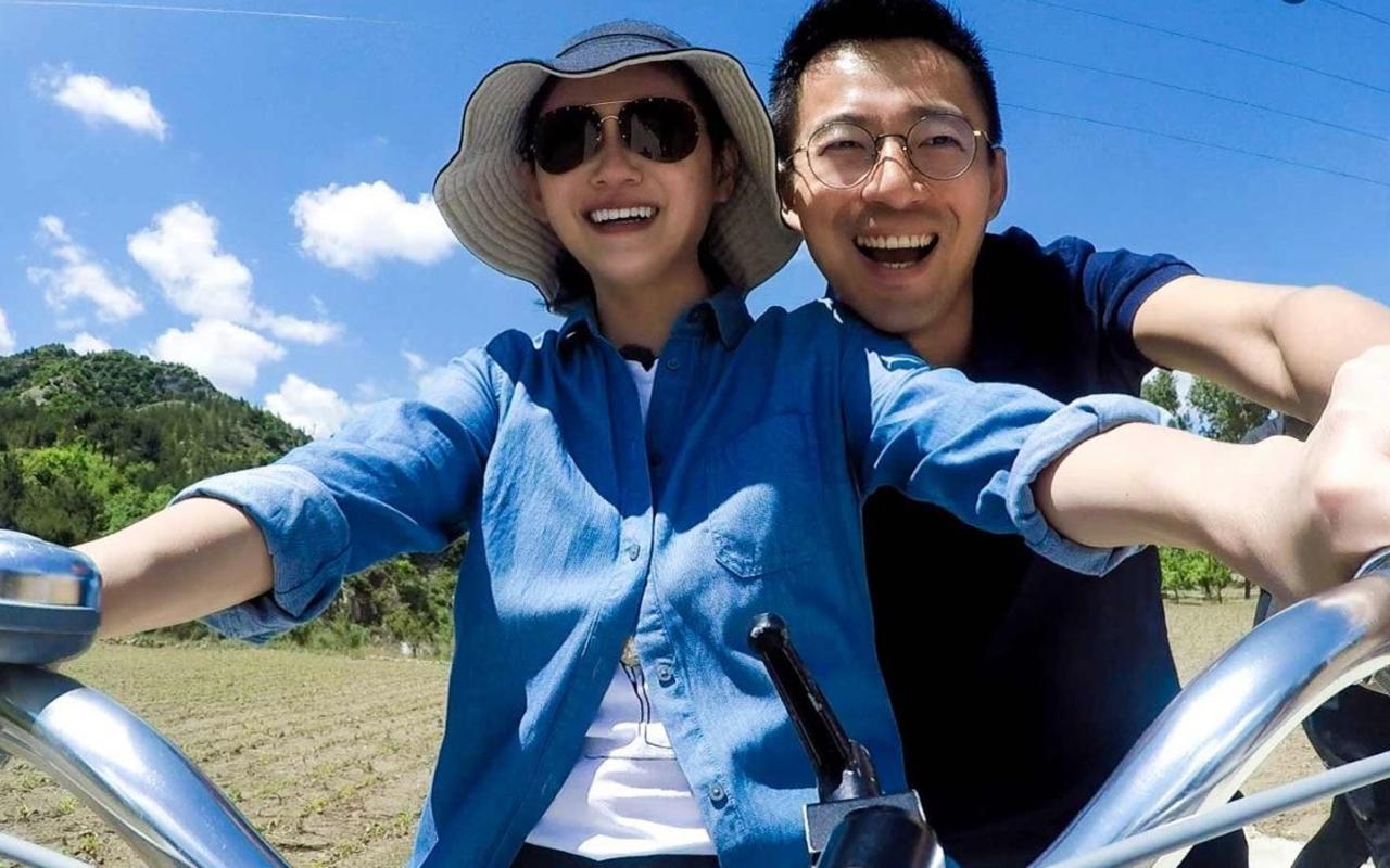 大S(左)、汪小菲(右)前年正式離婚,陸媒不斷攻擊抹黑大S。(翻攝自騰訊視頻)