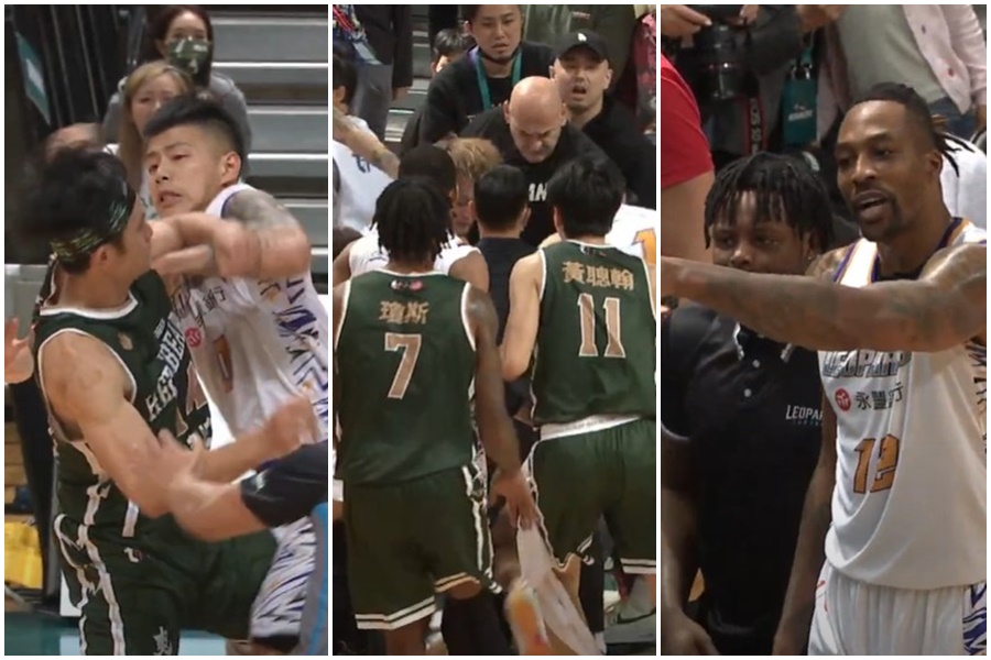  T1職籃日前發生史上最大鬥毆衝突，桃園雲豹提出申訴後，聯盟今公布懲處調整。（翻攝自T1 LEAGUE YT頻道）