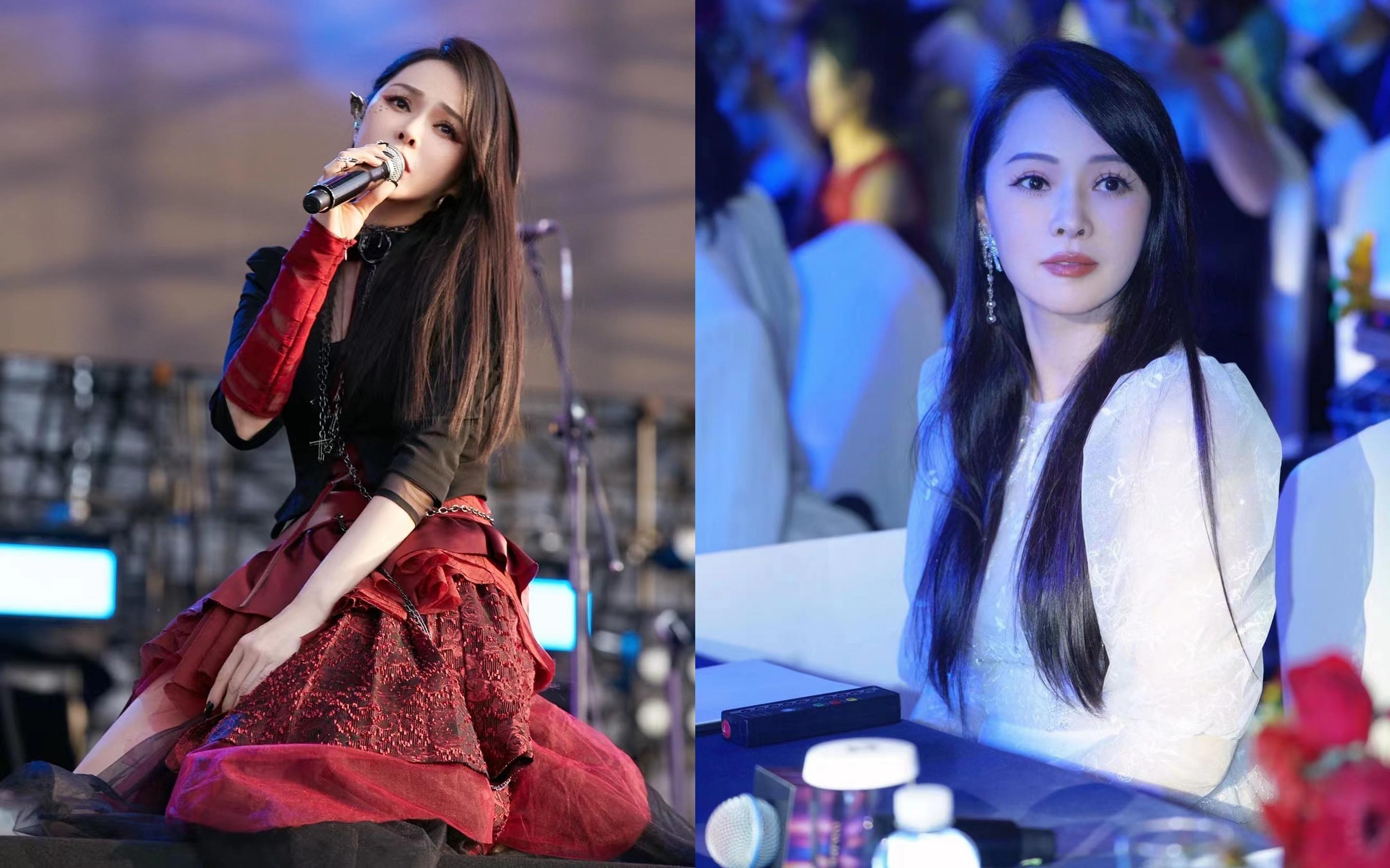 未成年時，伊能靜因劉文正發掘而出道當歌手。