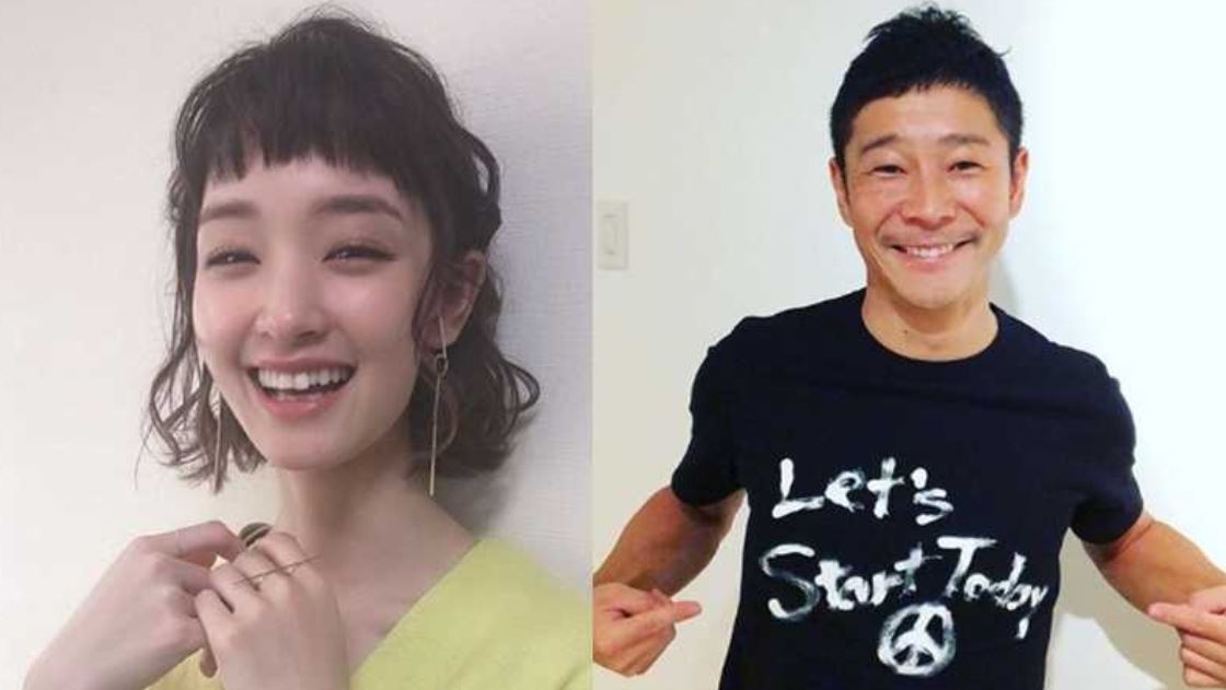 剛力彩芽與前澤友作交往4年，傳出因女方不想陪同登月而分手。（翻攝自網路）