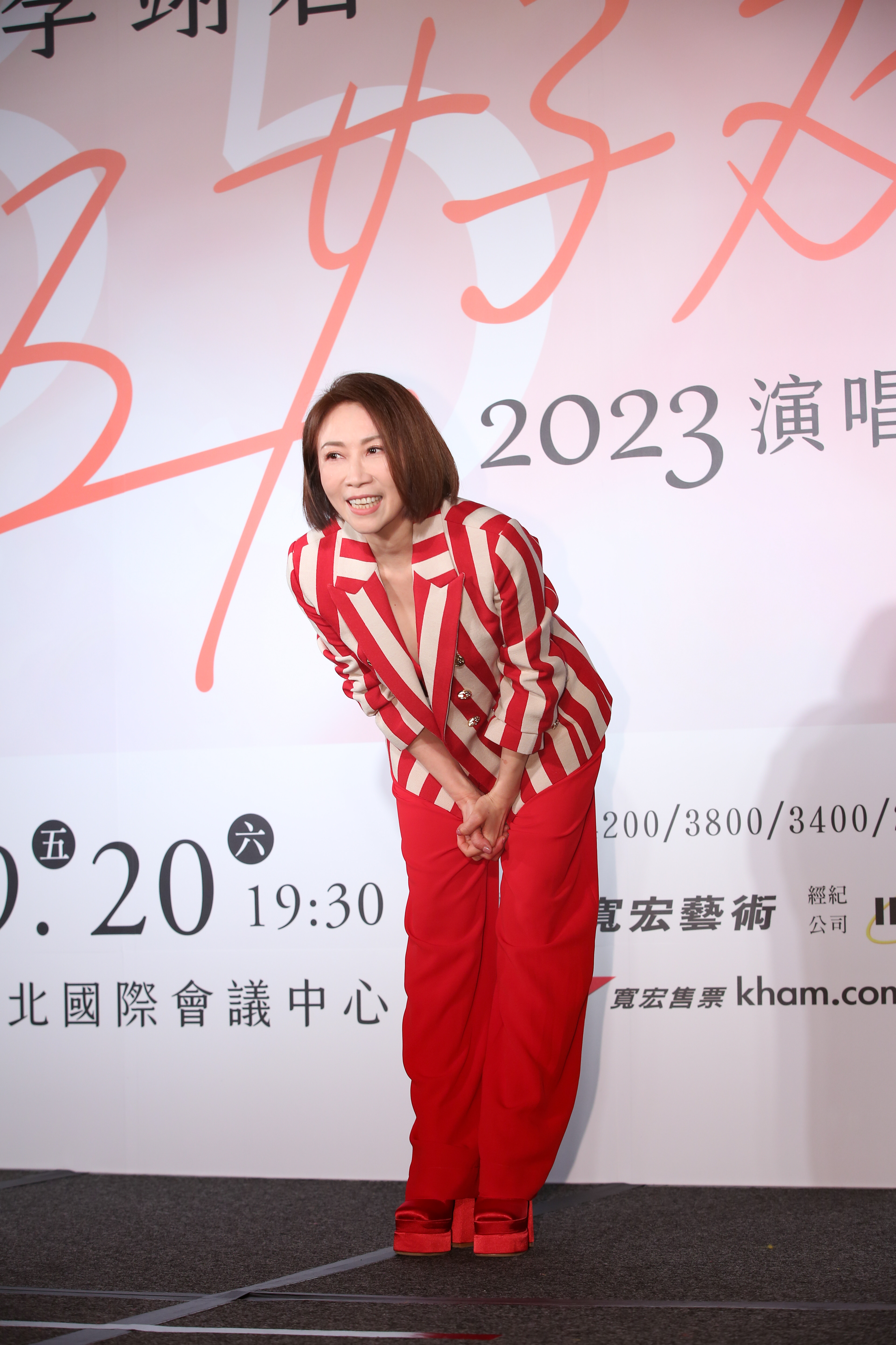 李翊君期待辦演唱會,因為舞台上有做很多不同的設計,也會有很多新作品。