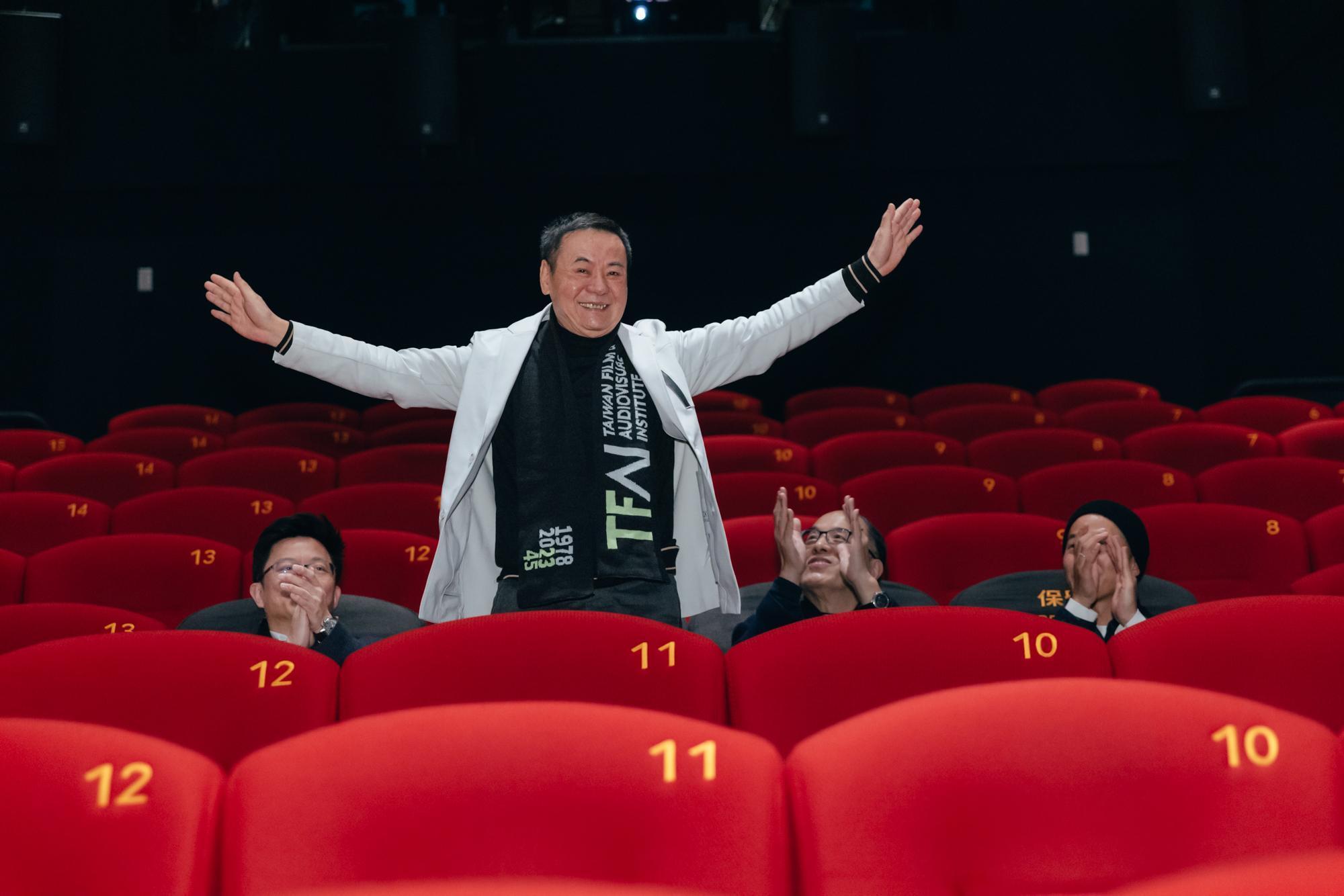 影視歌三棲的蔡振南獲邀擔任國家影視聽中心年度形象大使。（國家影視聽中心提供）