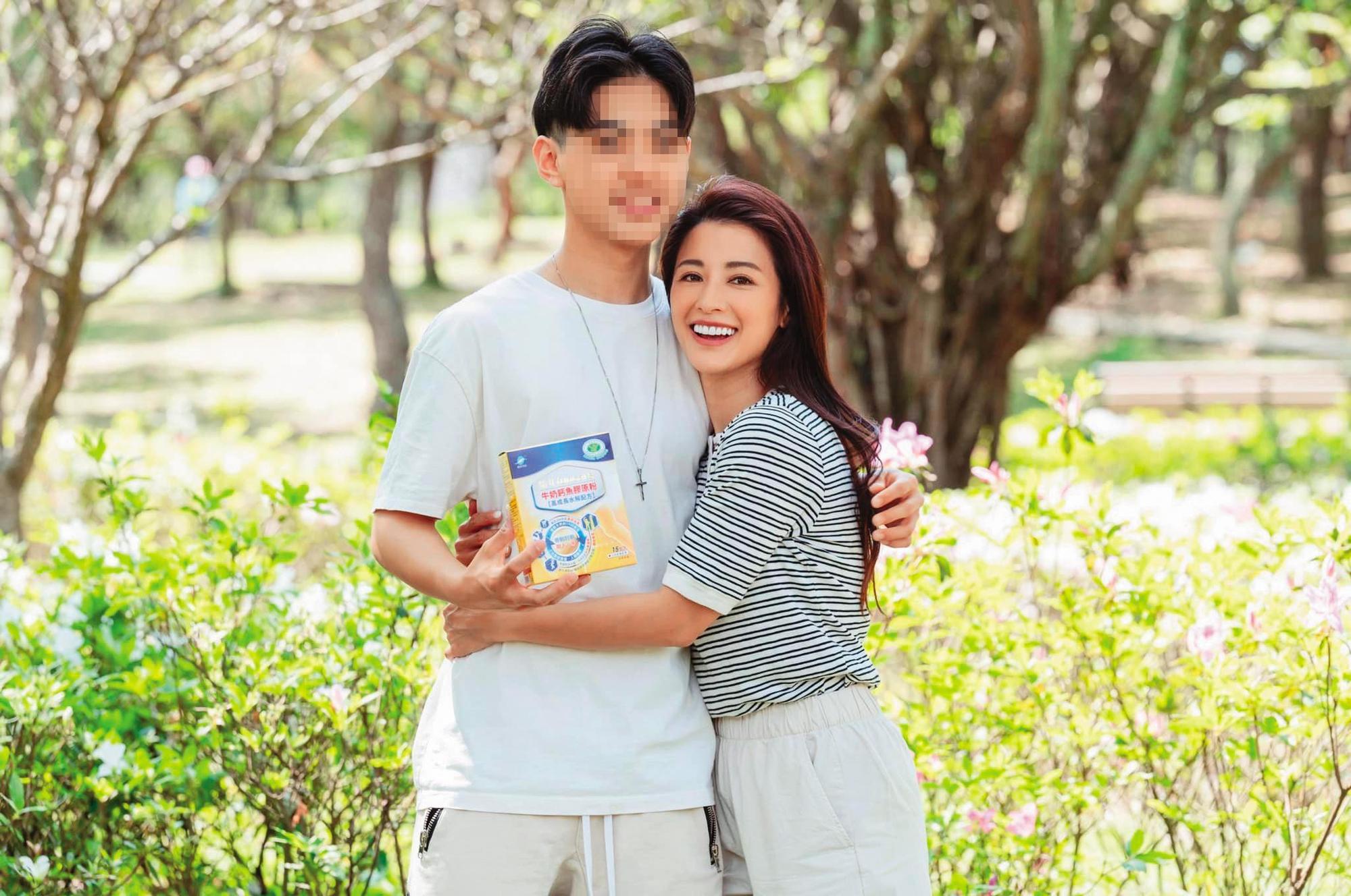 李蒨蓉母子感情好，還會一起拍業配文。（翻攝自李蒨蓉臉書）